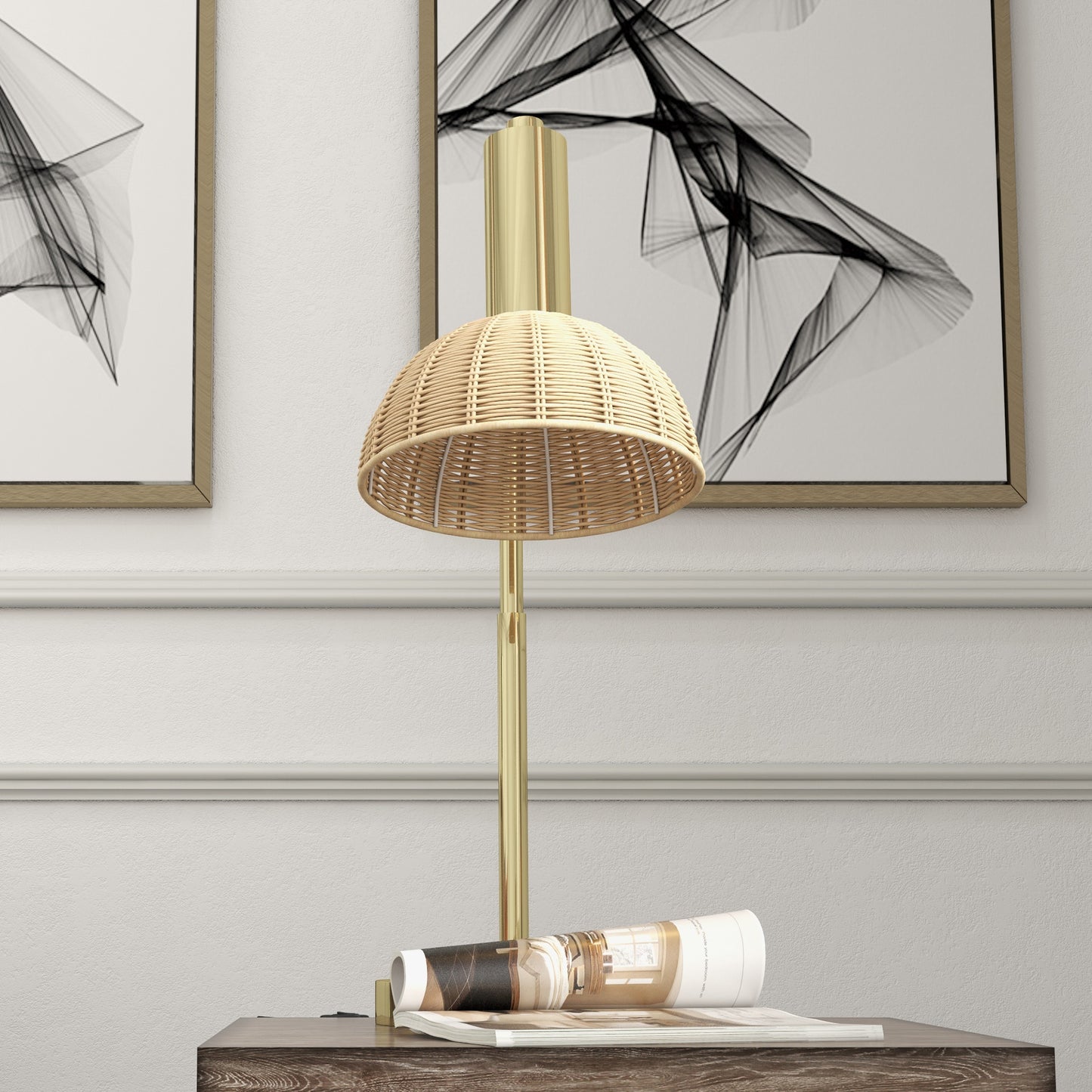 LED bulb for desk and bedside table, energy saving, warm white, dimmable, E27 socket