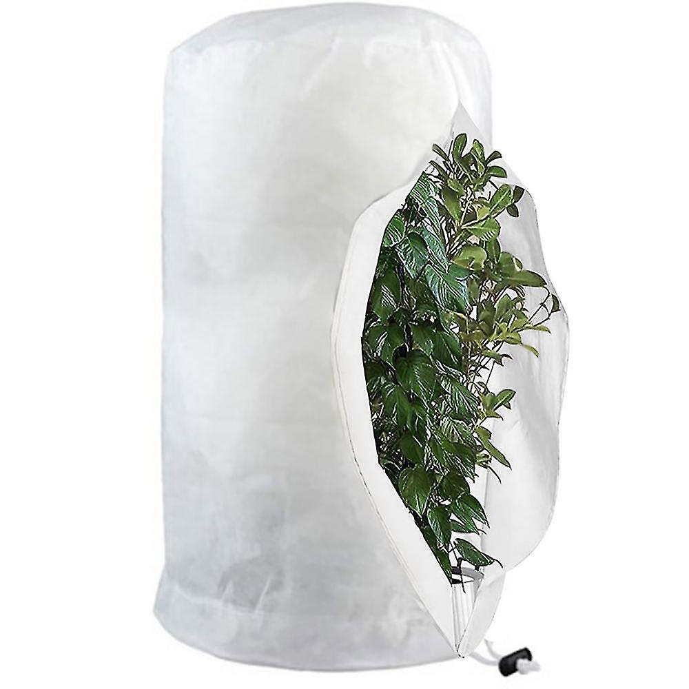 (Y)Frost Protection Bags For Plants, Reusable Plant Protection Cover With Drawstring