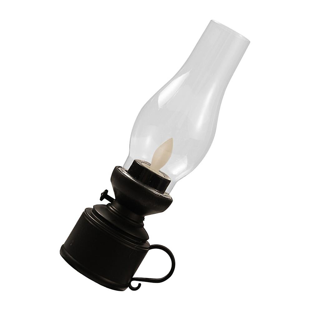 (Y)2pcs Vintage Home Decor Flameless Oil Lamp Battery Operated Oil Lantern Decorative Oil Lantern LED Kerosene Lamp