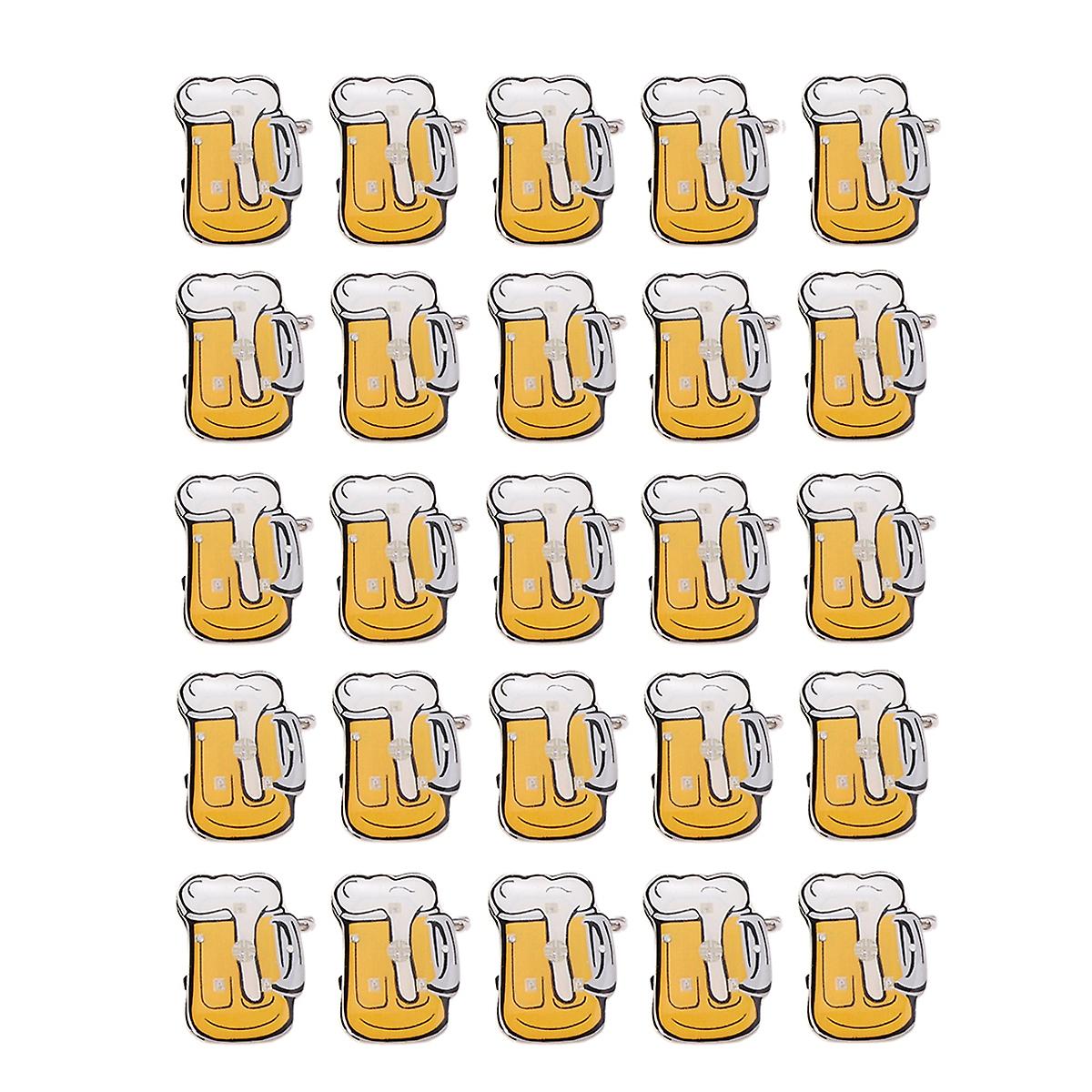 (Y)25 Pcs Gift Sets Oktoberfest Party Supplies Party Light Toy Oktoberfest Brooch Light Badge Pin Beer Mug Jewelry25 Pcs Gift Sets Oktoberfest Party Supplies Party Light Toy Oktoberfest Brooch Light Badge Pin Beer Mug Jewelry