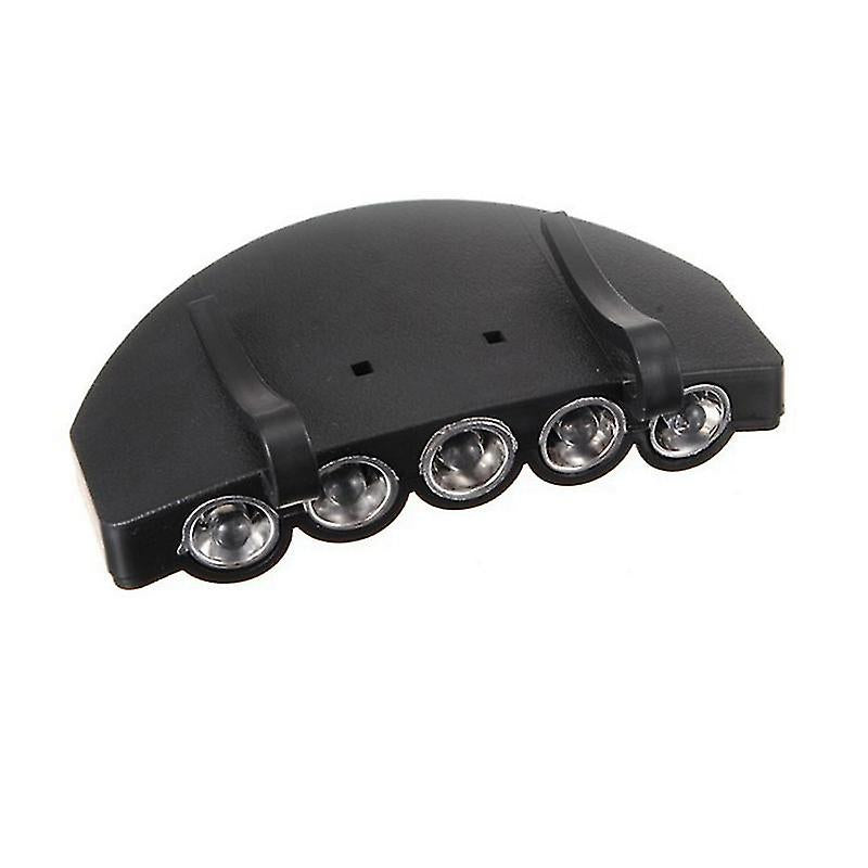(Y)5led Clip Cap Light Hat Light Hat Light Fishing Headlight Night Fishing Light With Battery