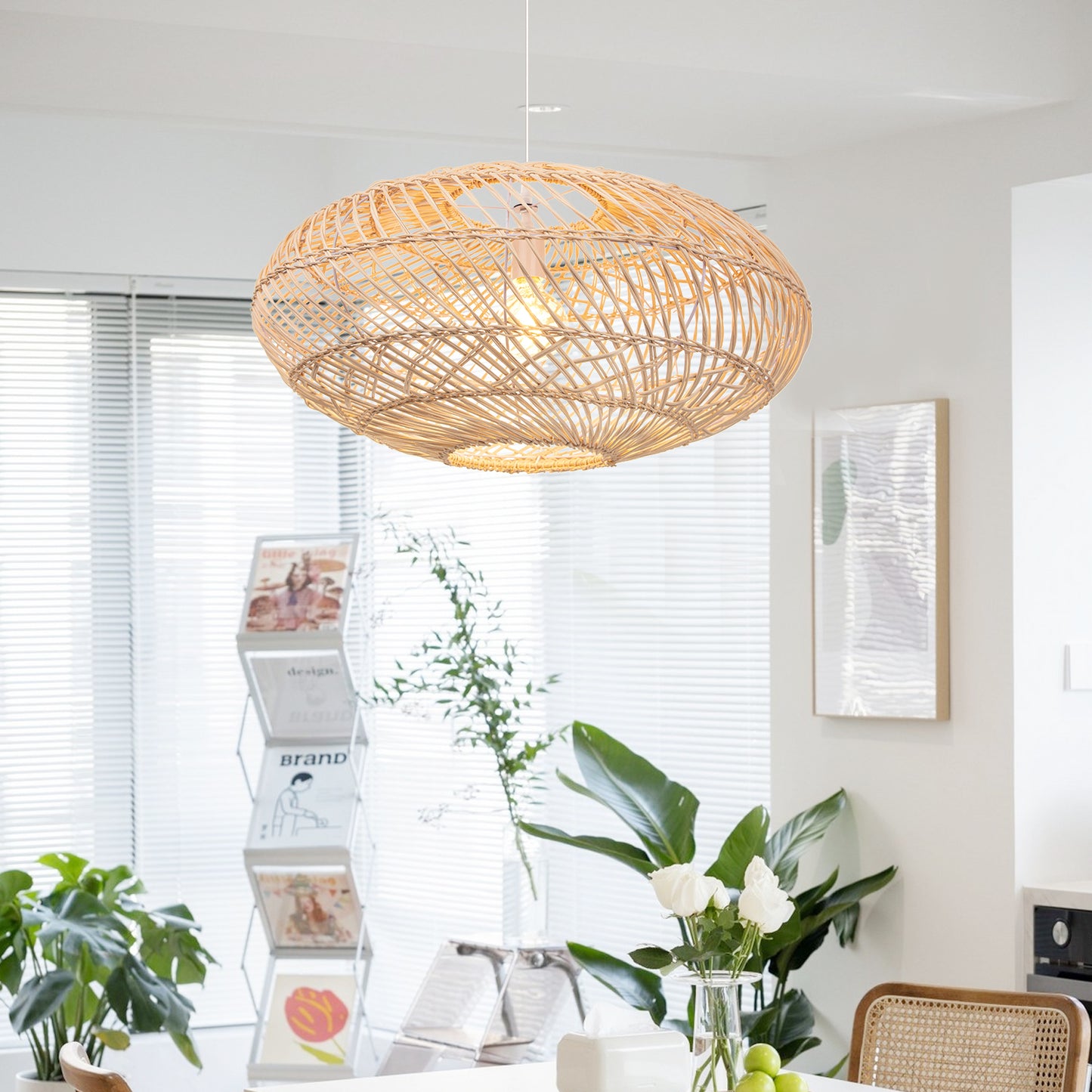 (M)1-Light Pendant for Living Room