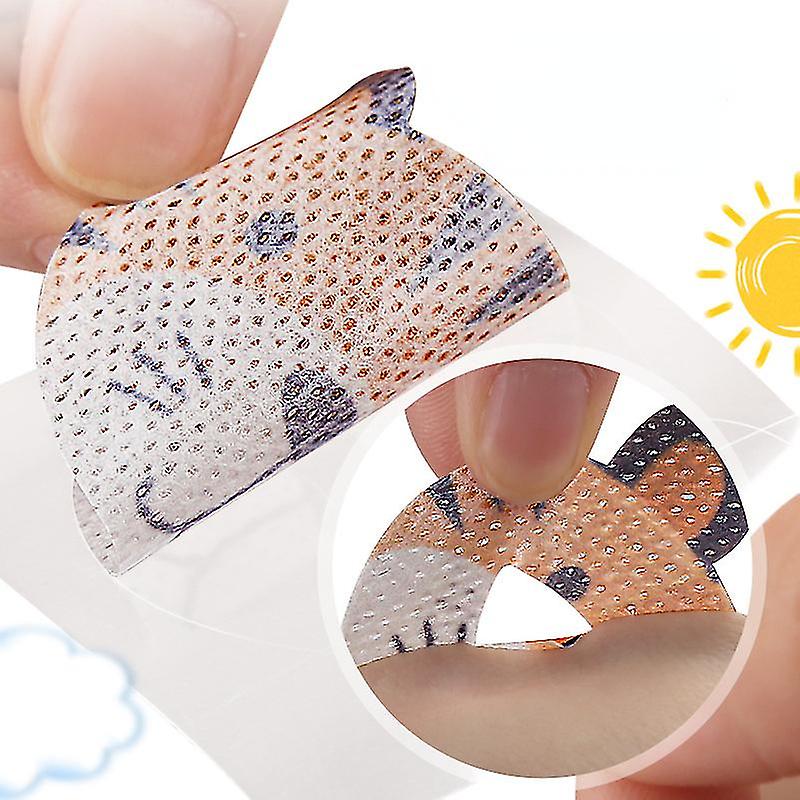 (Y)30 pieces of children's cartoon sealing tape, orthopedic breathing sleep tape, sleeping mouth tape, anti snoring tape, reducing mouth breathing
