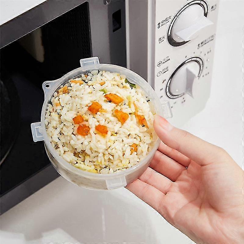 (Y)4pcs Reusable Food Saver Box Tomato Garlic Onion Lemon Keeper Refrigerator Clear Box Vegetable Fruit Holder