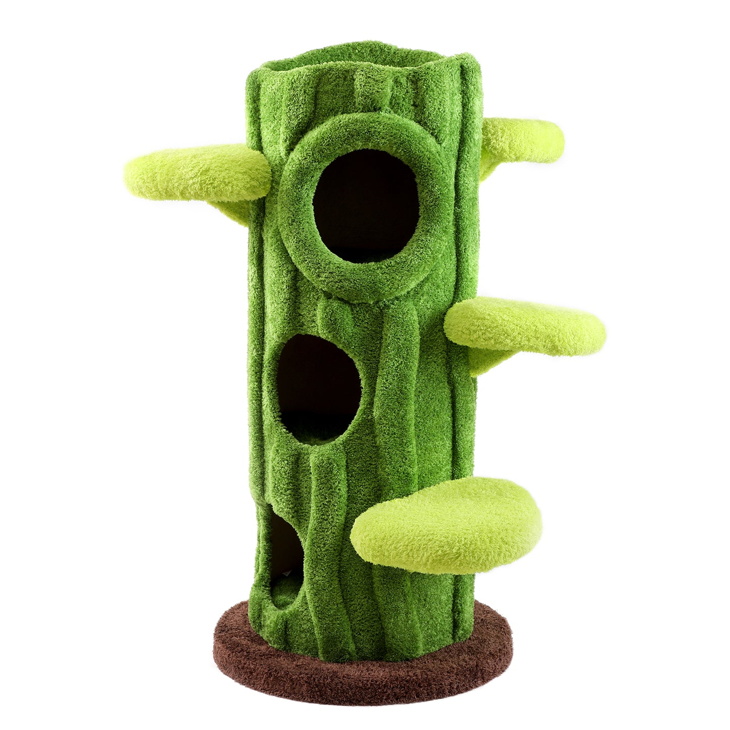 47.2 Inch Large Modern Cat Tree for Multiple Cats Indoors with Perches, Scratching Posts, Removable Mat, Suitable for Cats of All Sizes