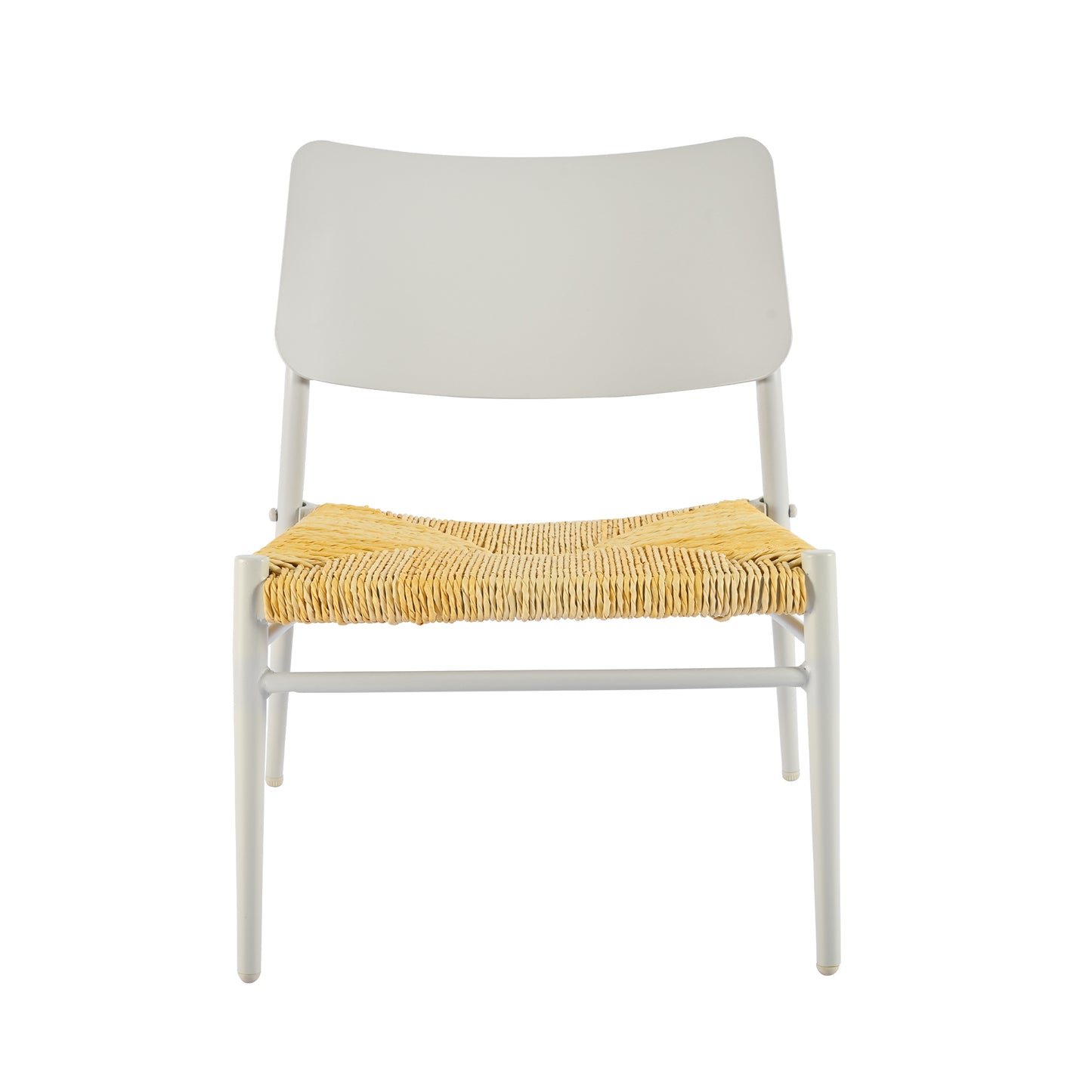 Beige 3-Piece Bistro Set with Aluminium Frame & PE Rattan, 150kg Load Capacity for Patio Use