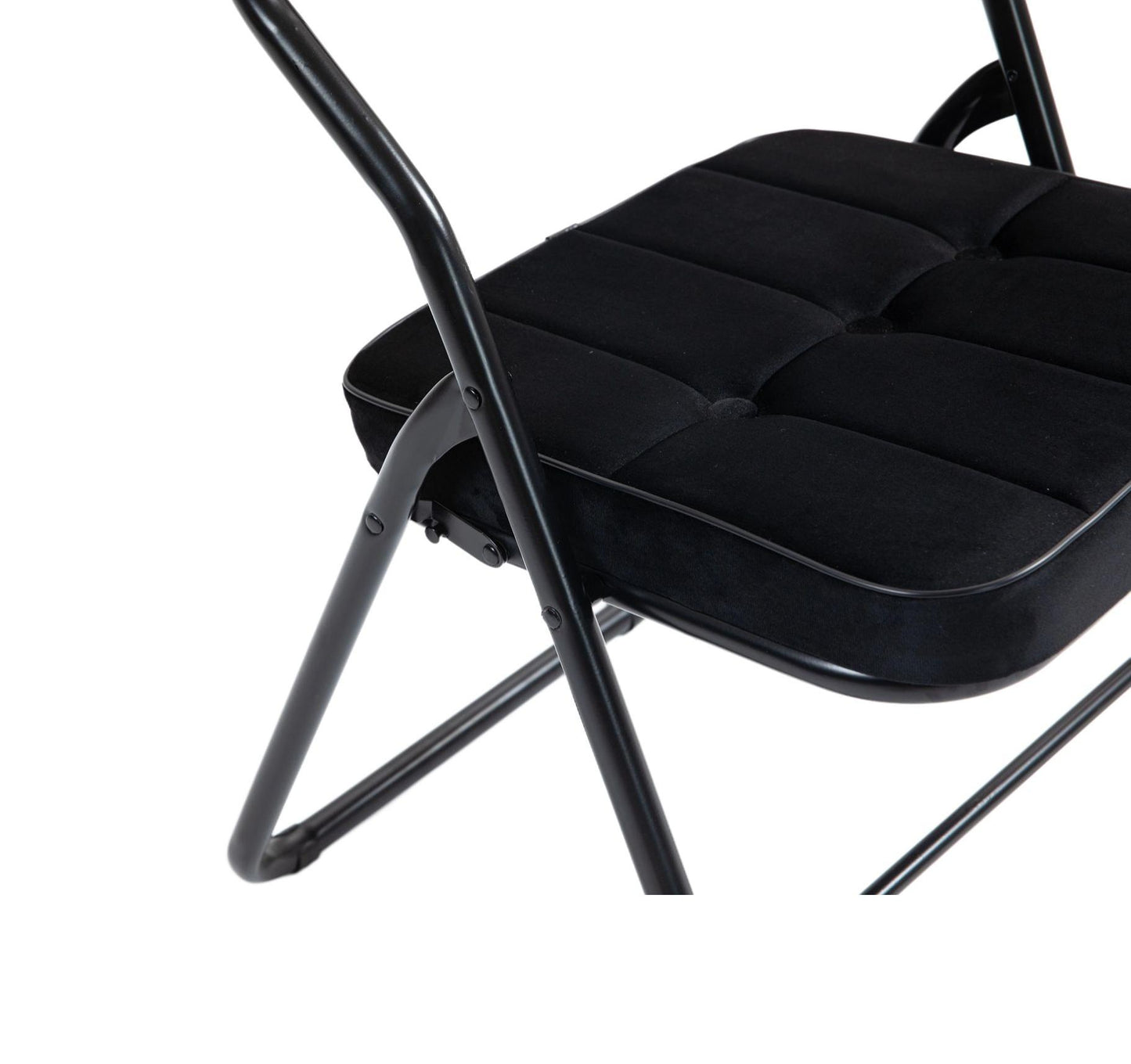 2-Pack Foldable Dining Chairs with Cushions - Portable, Assembled Extra Chairs for Kitchen, Office, Party