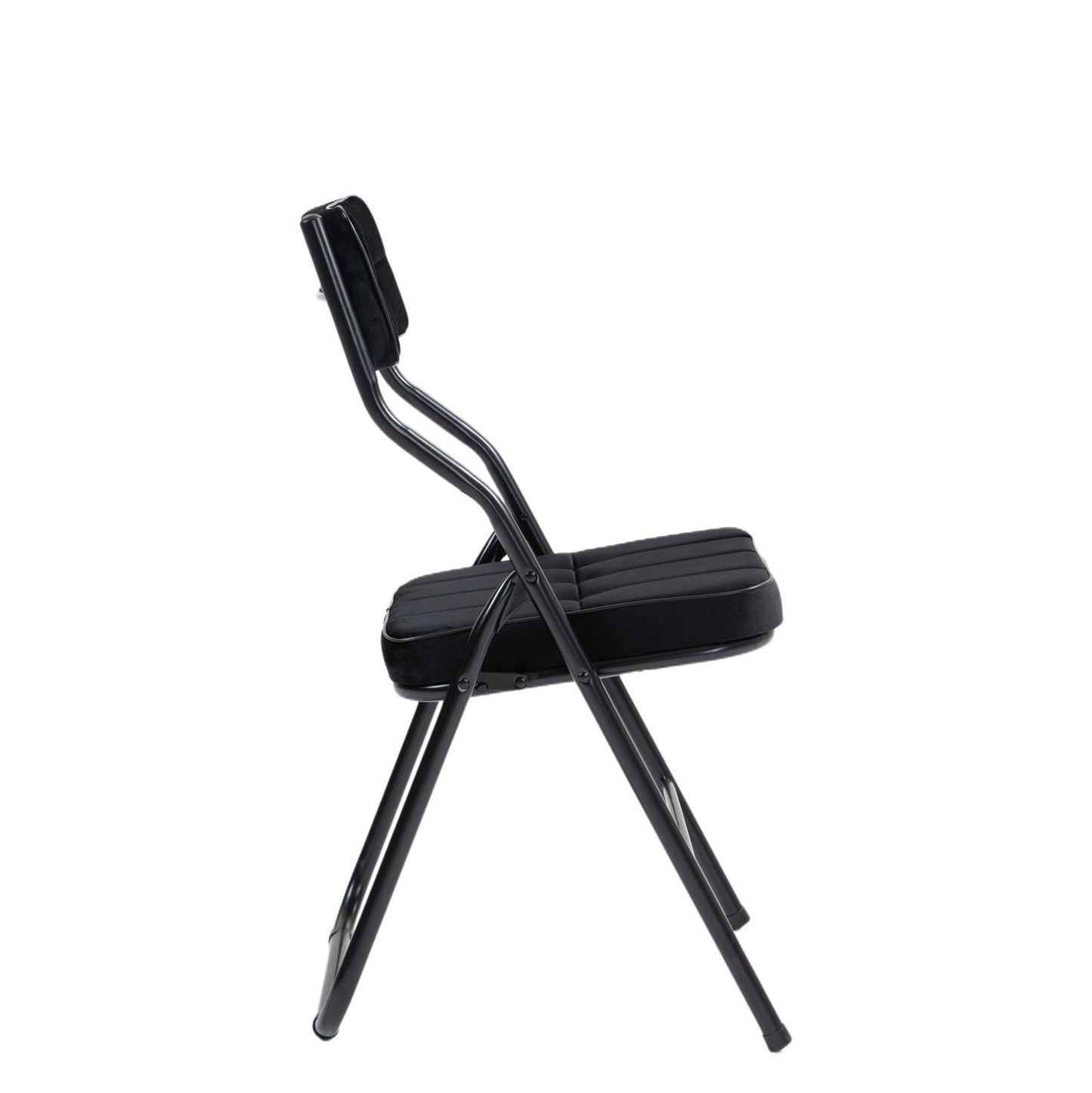 2-Pack Foldable Dining Chairs with Cushions - Portable, Assembled Extra Chairs for Kitchen, Office, Party