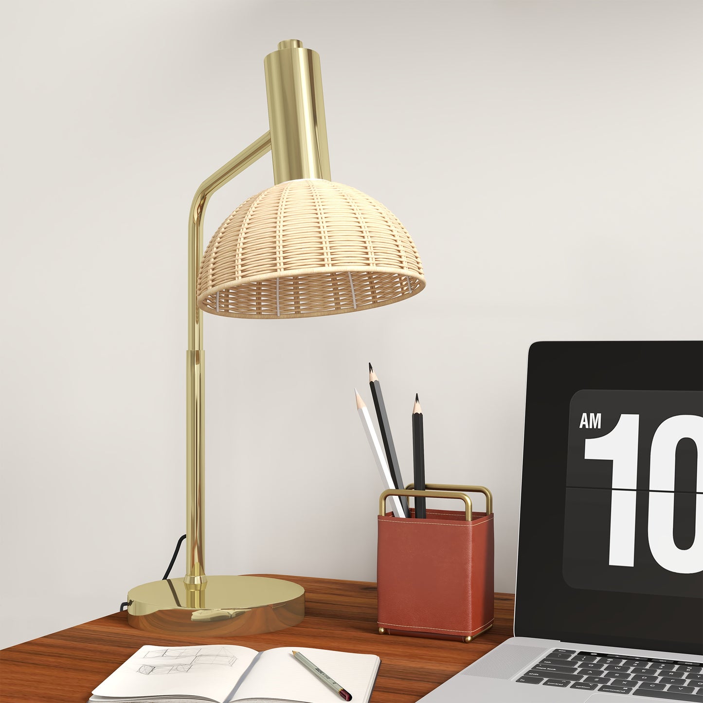 LED bulb for desk and bedside table, energy saving, warm white, dimmable, E27 socket