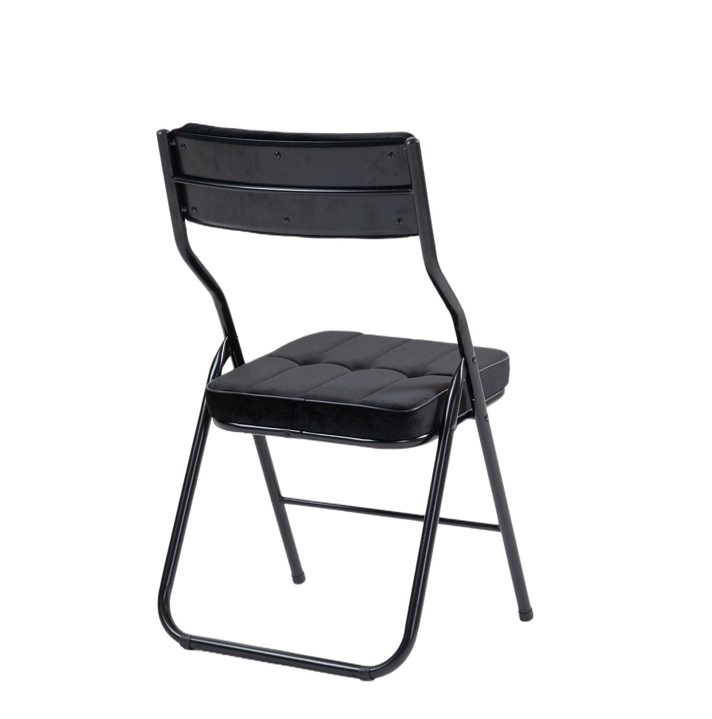 2-Pack Foldable Dining Chairs with Cushions - Portable, Assembled Extra Chairs for Kitchen, Office, Party