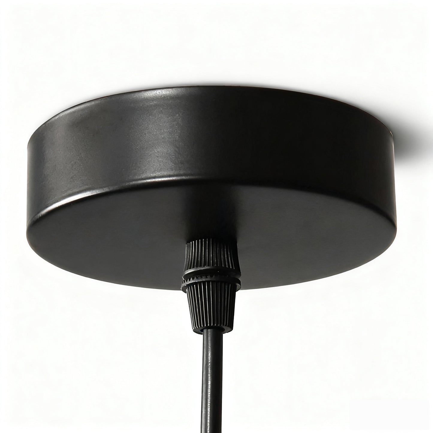Modern Minimalist Pendant Light - Artistic Glass Shade with Sleek Metal Frame for Dining Room, Bedroom, Living Room