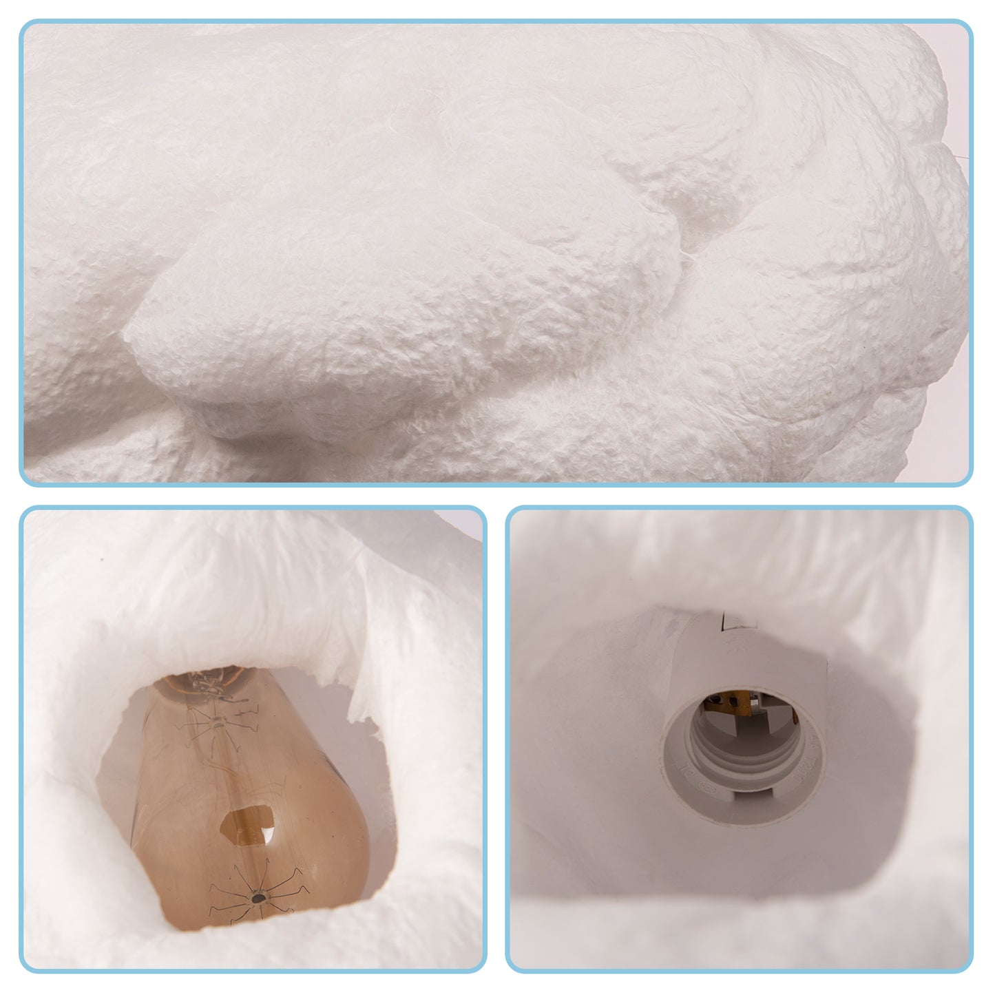 (M)White Cloud Pendant Lighting for Kids Room/Children's room/Nursery School