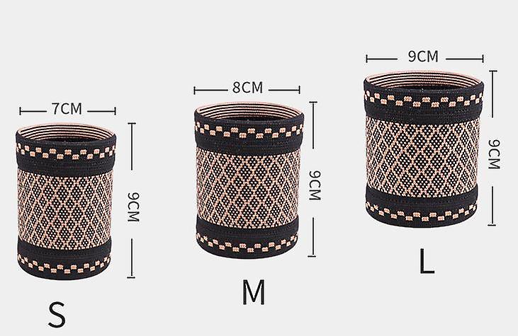 (Y)2pcs Copper Wrist Compression Brace, Elastic Wrist Support Sleeve Wrist Braces For Tendonitis, Arthritis Pain Relief