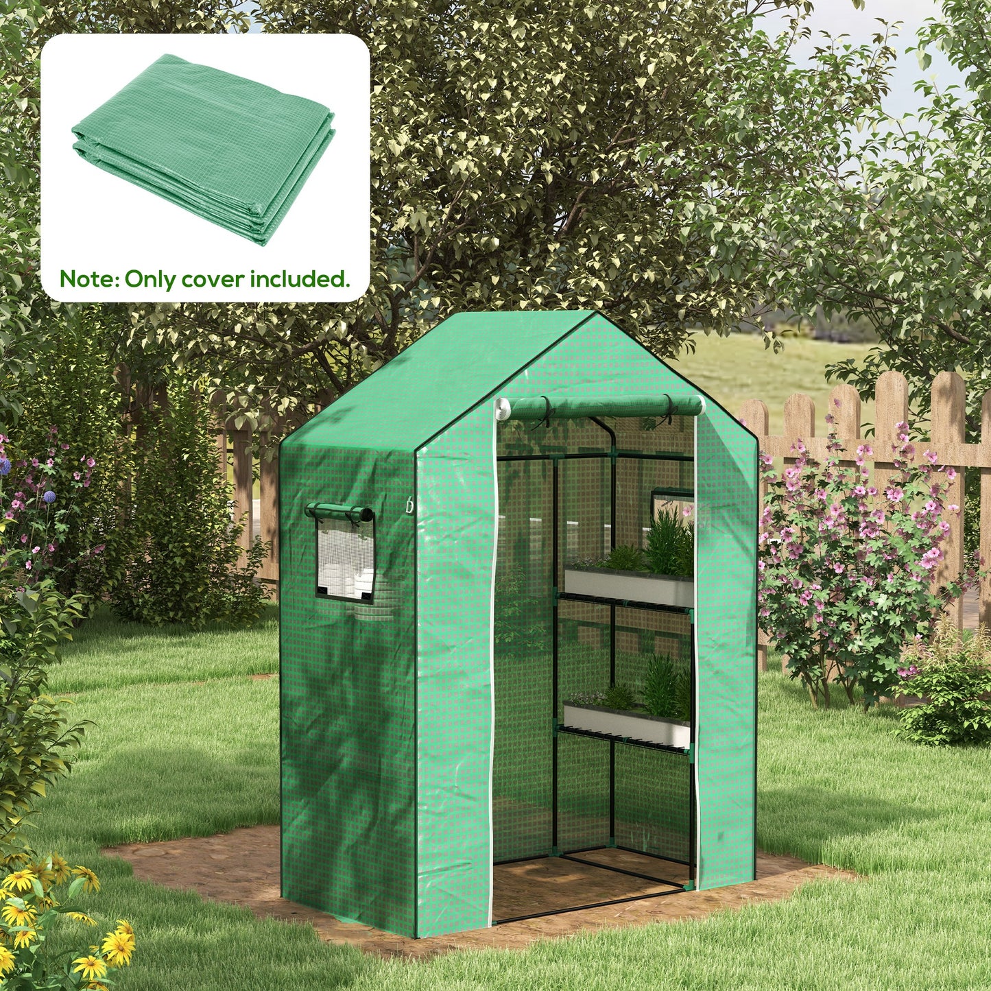 PE film with UV protection for greenhouse, roller door & side windows, ideal for tomato house