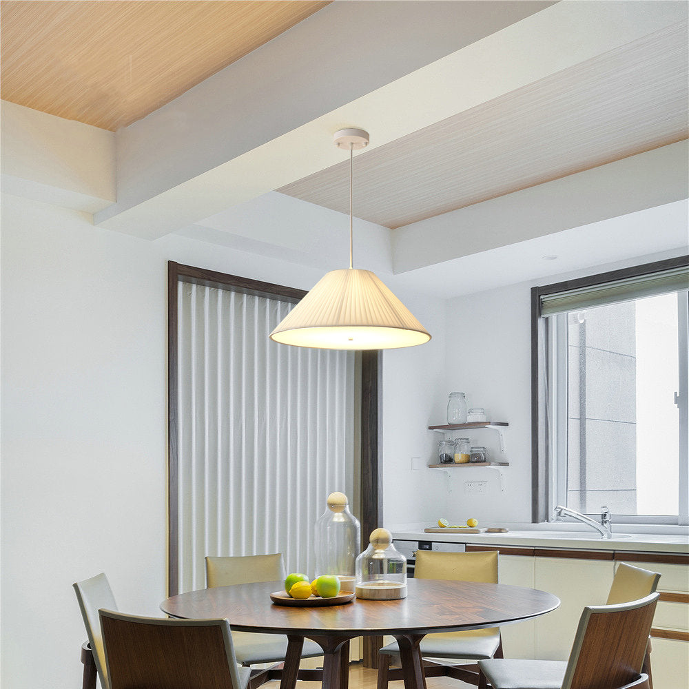 (M)1 - Light White Paper Pendant Light for Living Room