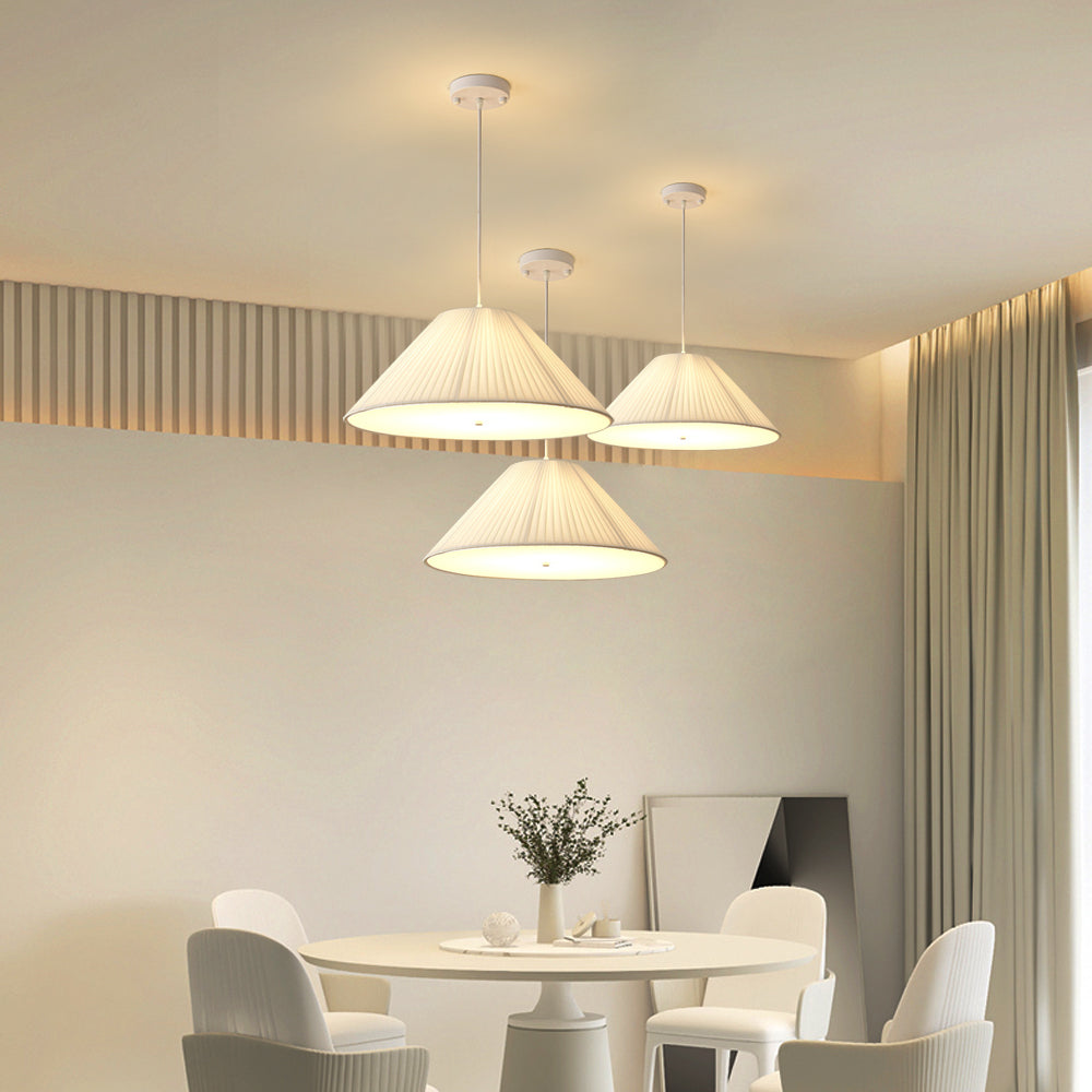 (M)1 - Light White Paper Pendant Light for Living Room
