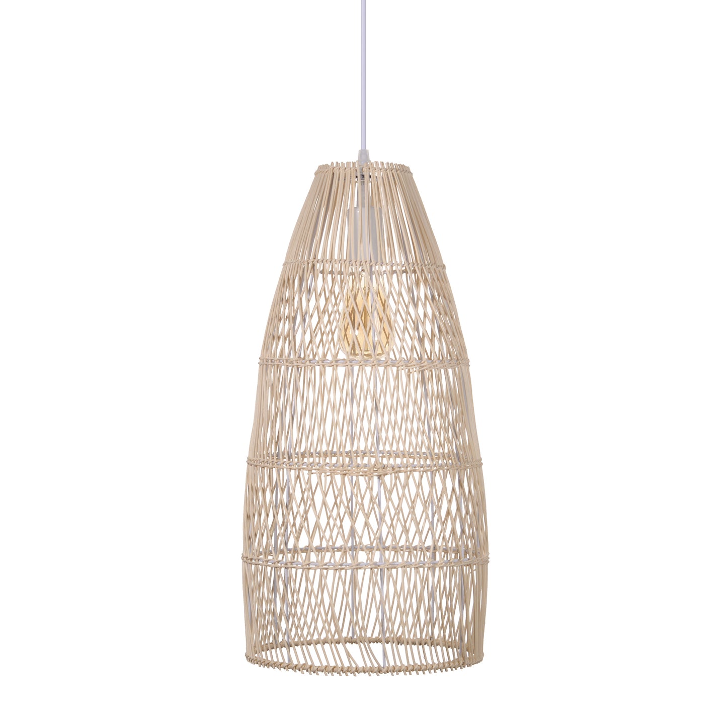 (Y)Bedroom Study Lamp Tea Room Rattan Chinese Rustic Rattan Chandelier