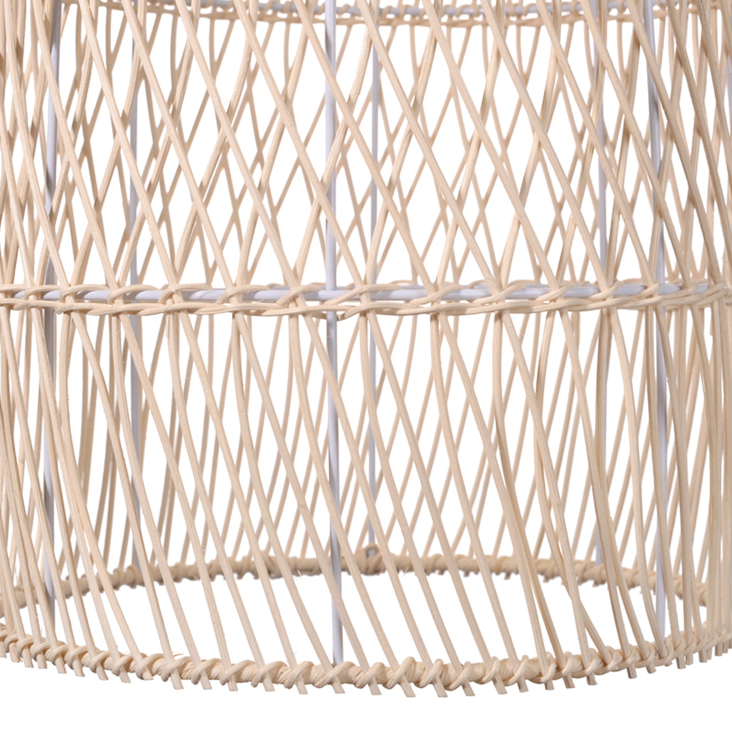 (Y)Bedroom Study Lamp Tea Room Rattan Chinese Rustic Rattan Chandelier