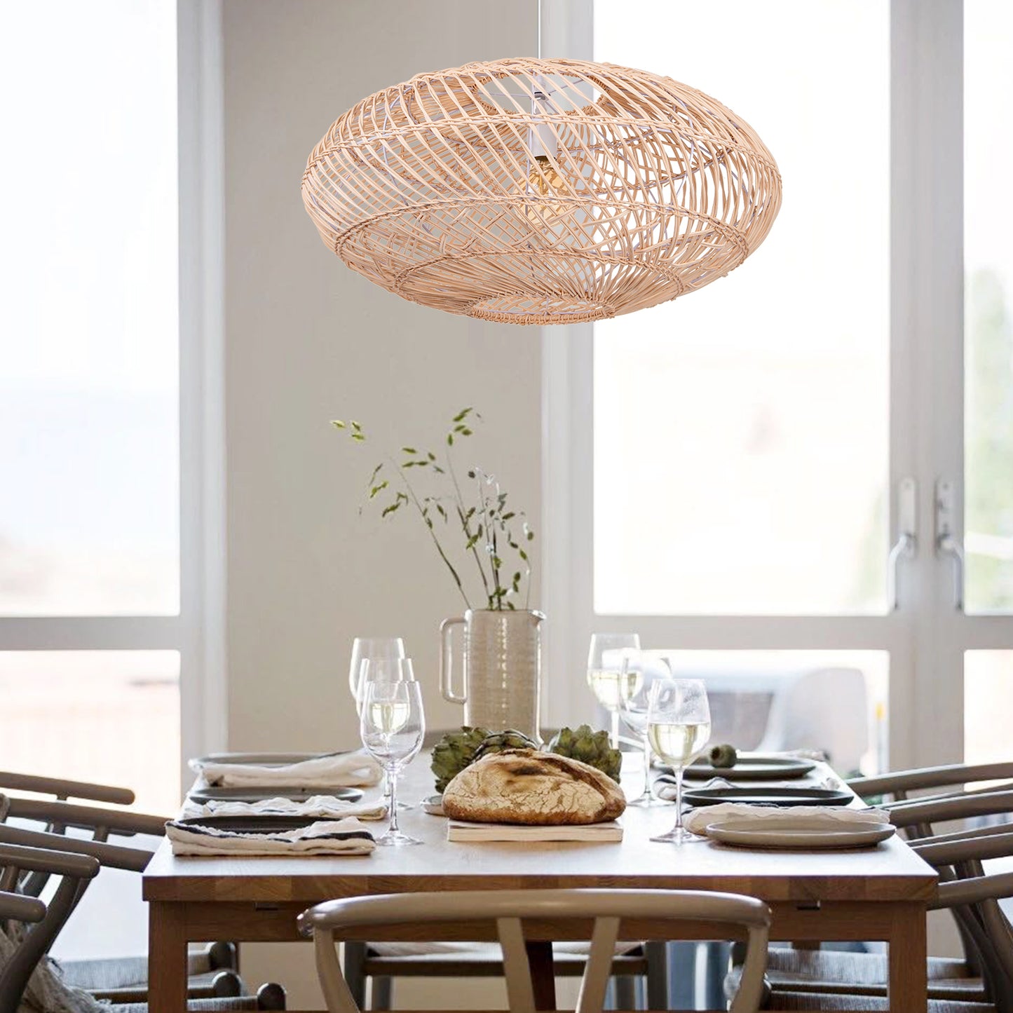 (M)1-Light Pendant for Living Room