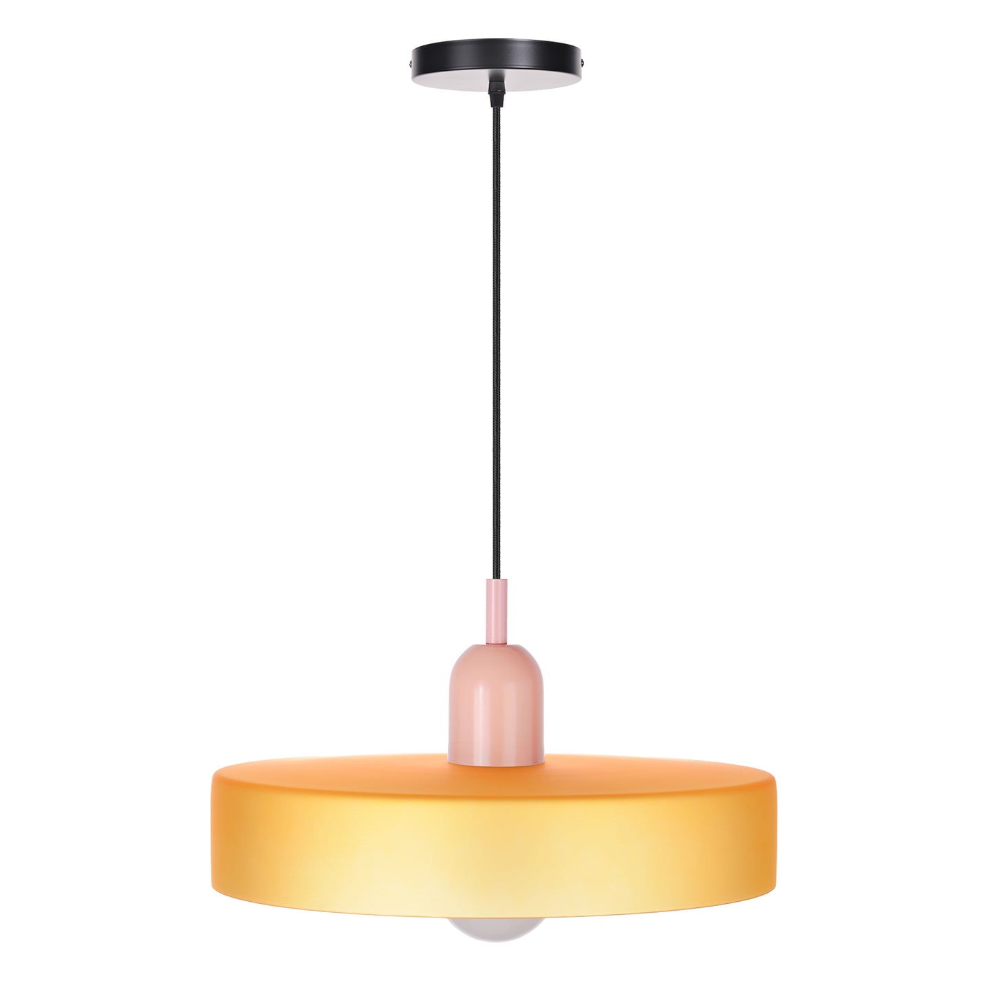 (M)1-Light Glass Pendant Light Fixture Modern Green/White Small Lamps for Living Room/Kitchen