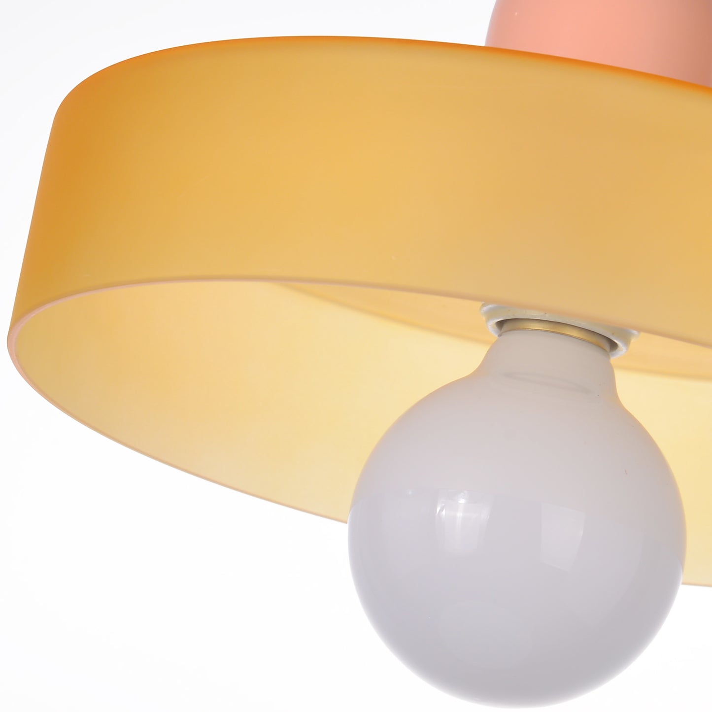 (M)1-Light Glass Pendant Light Fixture Modern Green/White Small Lamps for Living Room/Kitchen