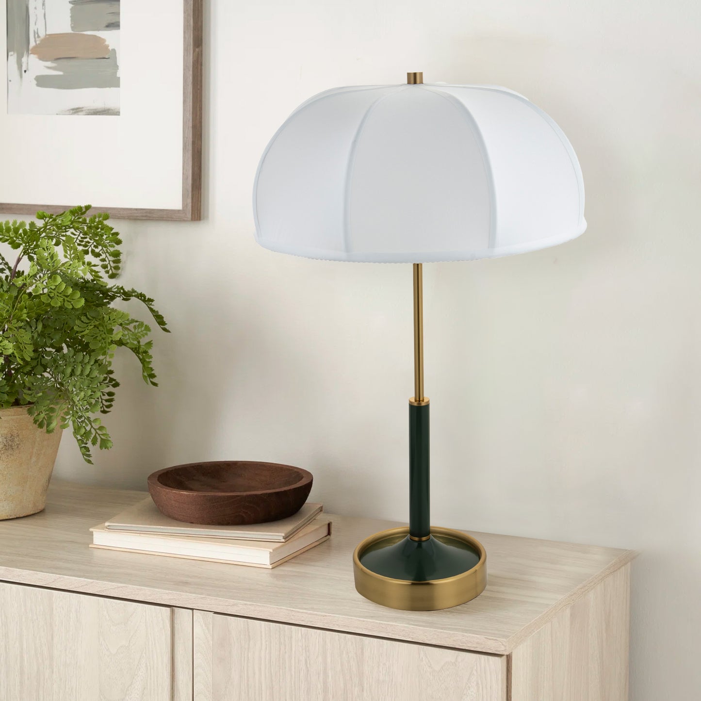 (Z)ARTURESTHOME bedside lamps table lamps cloth table lamps for bedroom and living room cloth table lamps