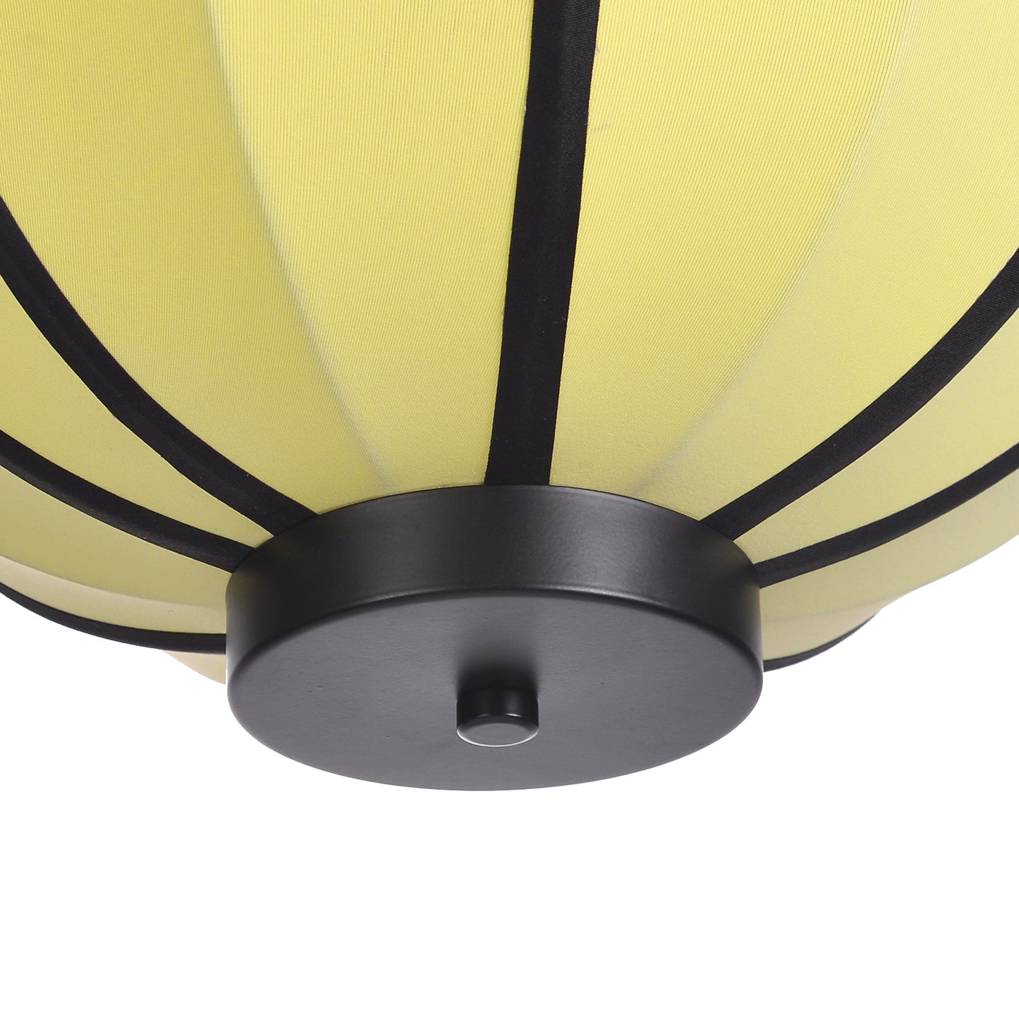(X)Handmade Fabric Pendant Light, Modern Beige Cylinder Shade for Bedrooms and Living Rooms