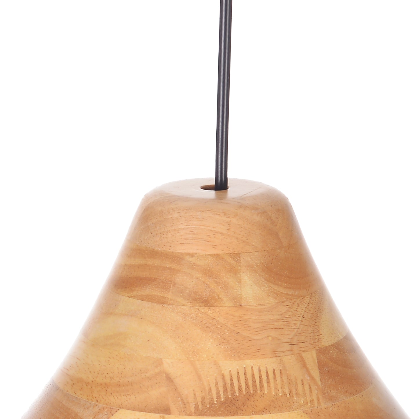 (X) Black Handcrafted Rattan Gourd Shaped Chandelier, Natural Modern Minimalist Lamps for Bedroom and Living Room