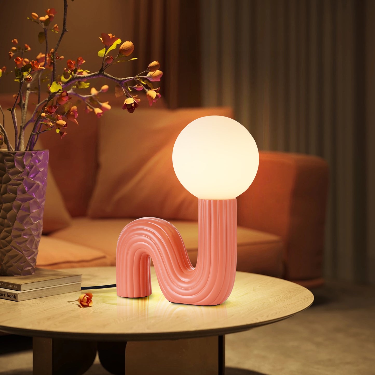 (M) Black Table Lamps G9 for Bedroom Bedside Desk Lamp