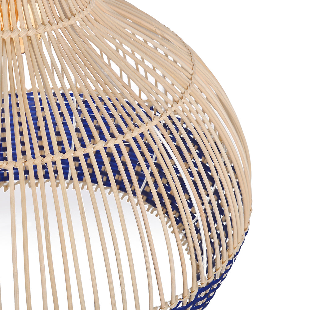(Q) Handmade Rattan Pendant Light, Bohemian Style Rattan Pendant Light, Suitable For Kitchen, Bedroom, Living Room.