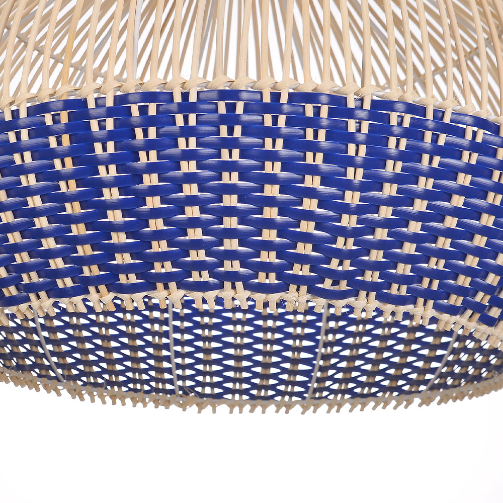 (Q) Handmade Rattan Pendant Light, Bohemian Style Rattan Pendant Light, Suitable For Kitchen, Bedroom, Living Room.