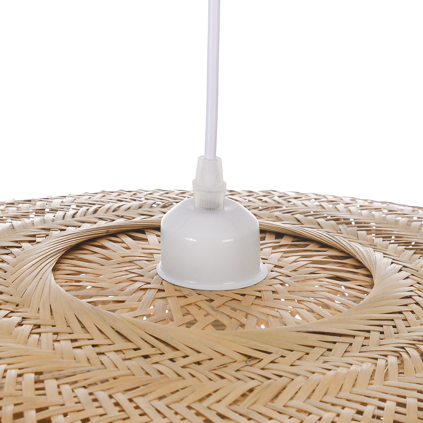 (Q) Handmade Rattan Pendant Light, Bohemian Style Rattan Pendant Light, Suitable For Bedrooms And Living Rooms