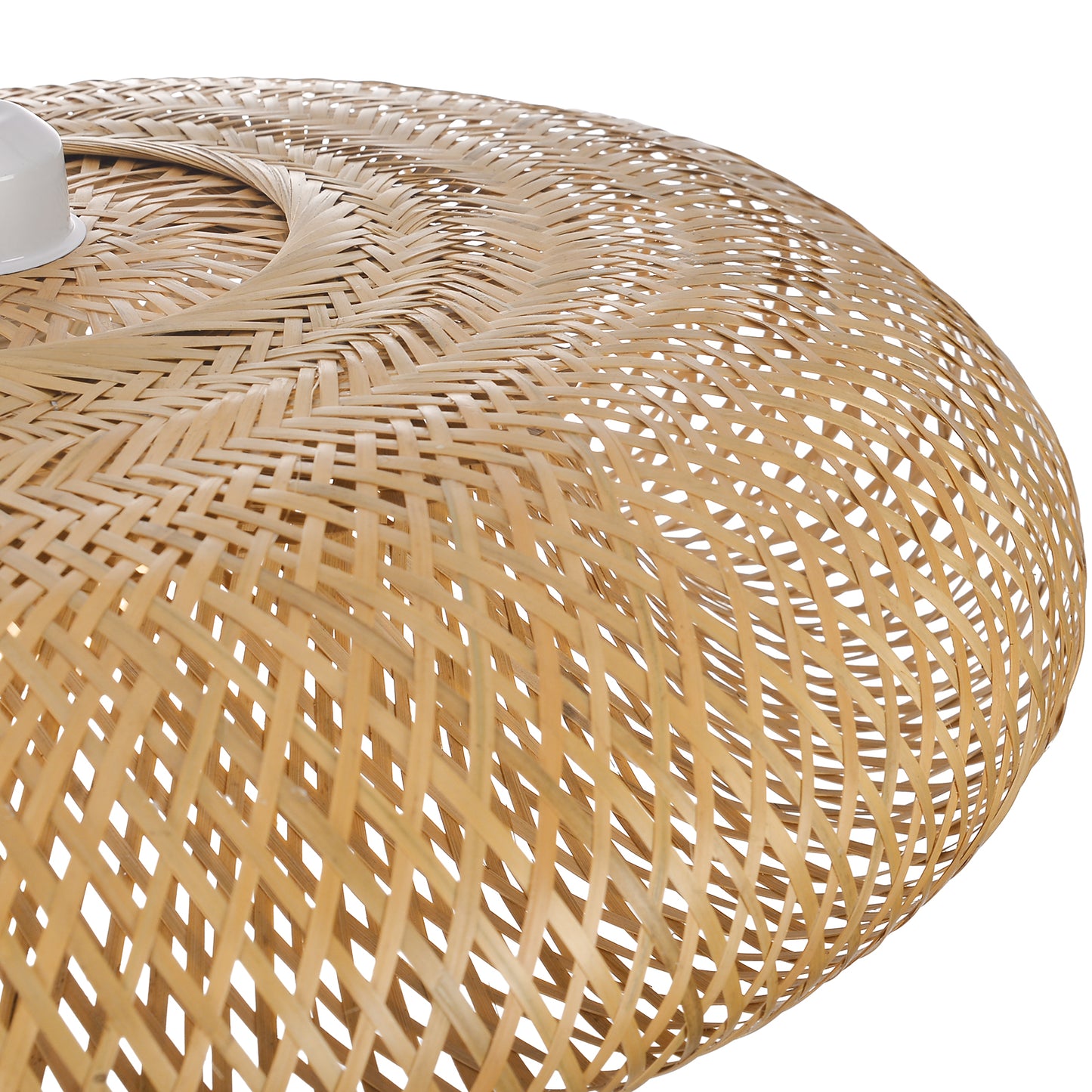(Q) Handmade Rattan Pendant Light, Bohemian Style Rattan Pendant Light, Suitable For Bedrooms And Living Rooms