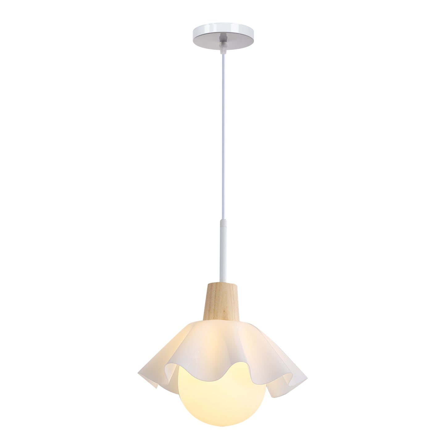(N) ARTURESTHOME Nordic Modern Personalized Flower Indoor Pendant Lighting Aisle Lighting