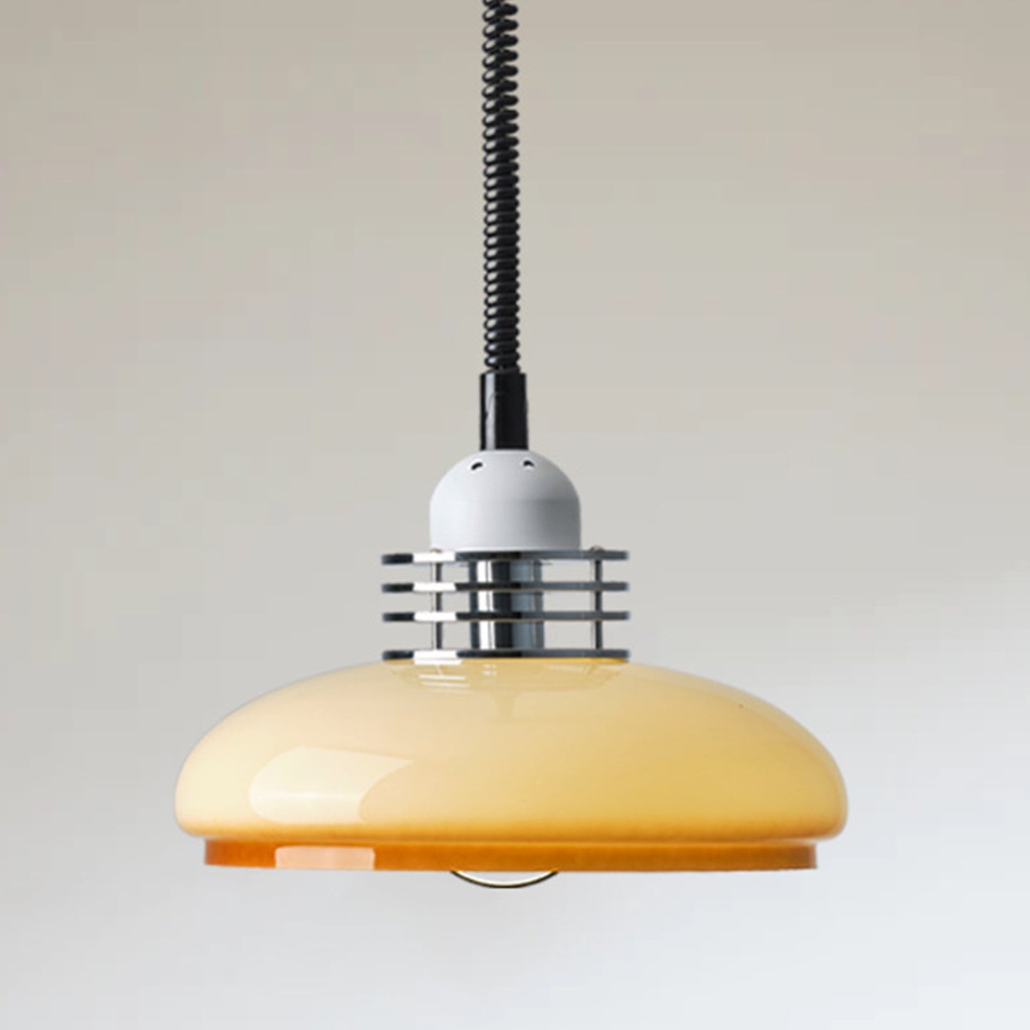 (N) ARTURESTHOME French Antique Telescopic Chandelier Modern Wabi-sabi Style Glass Illuminator