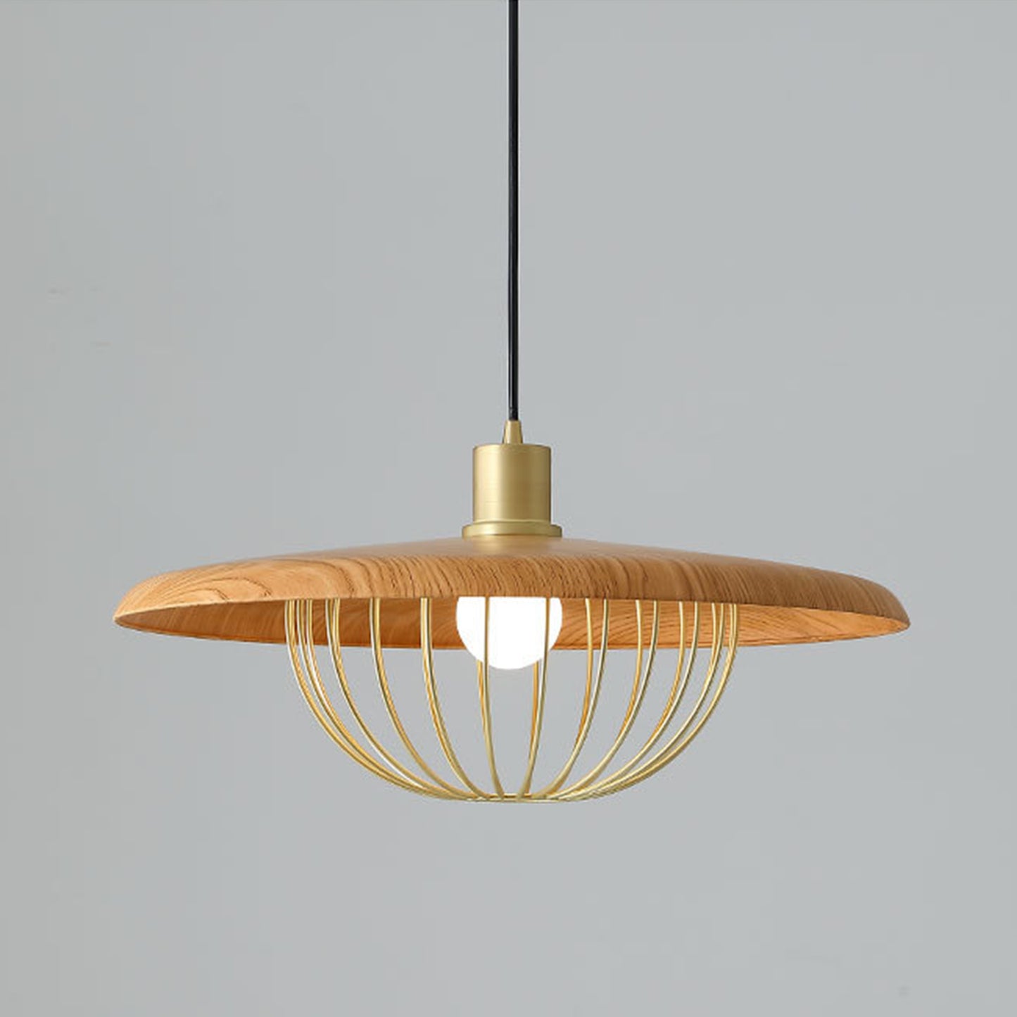 (N) ARTURESTHOME Nordic Iron Chandelier Creative Round Flying Saucer Decorative Dining Room Lamps and Lanterns