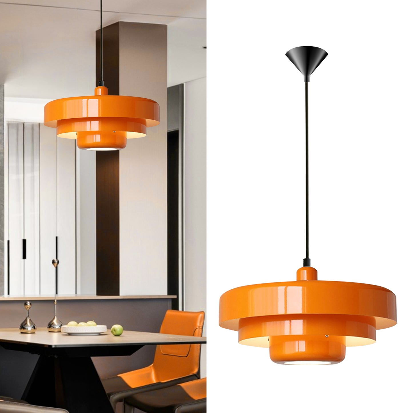 (N) ARTURESTHOME Modern Antique Macaron Single Head Home Decor Chandelier