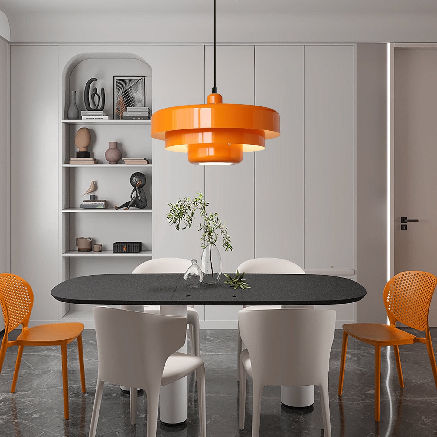 (N) ARTURESTHOME Modern Antique Macaron Single Head Home Decor Chandelier