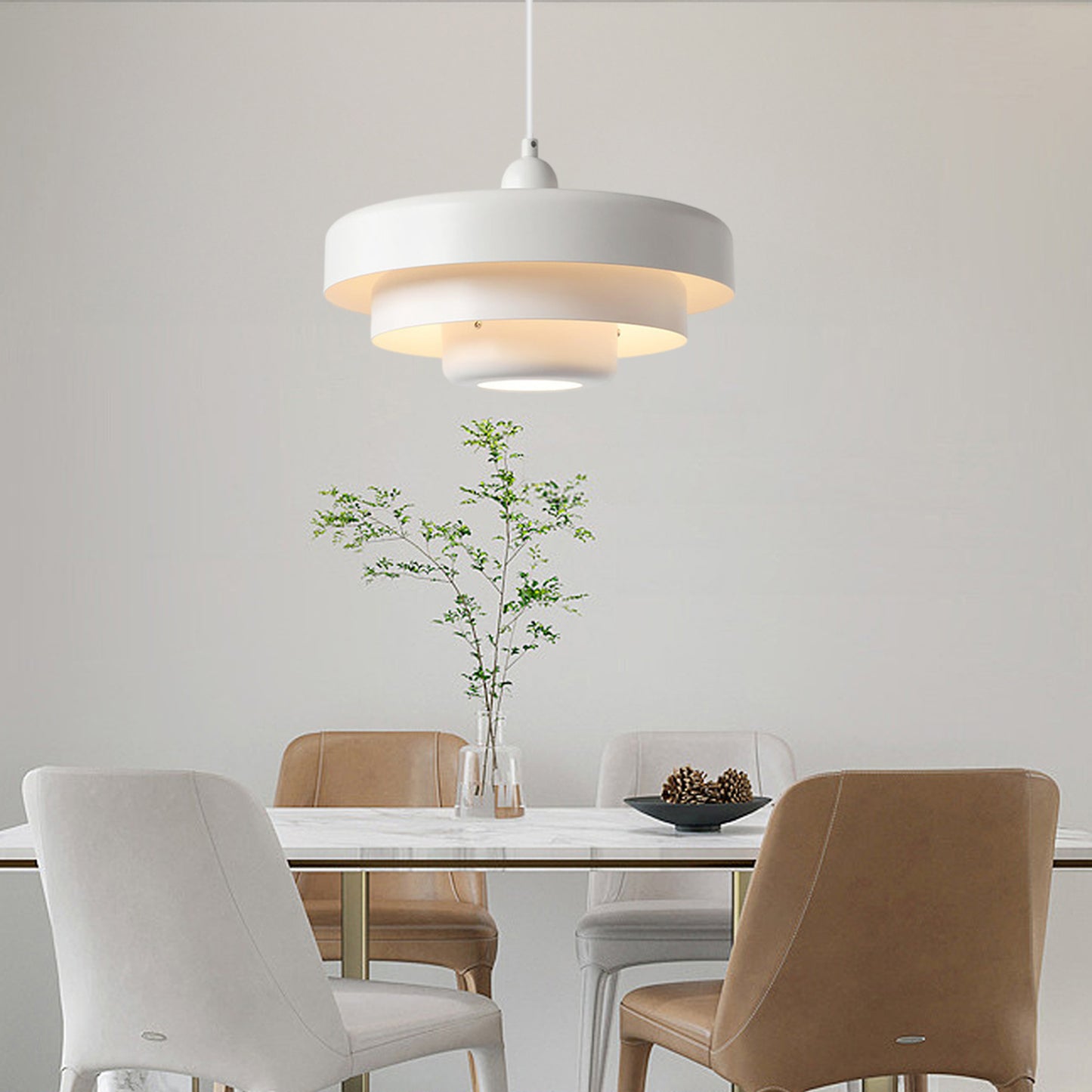 (N) ARTURESTHOME Nordic Antique Creative Macaron Bedroom Decorative Lighting Chandelier