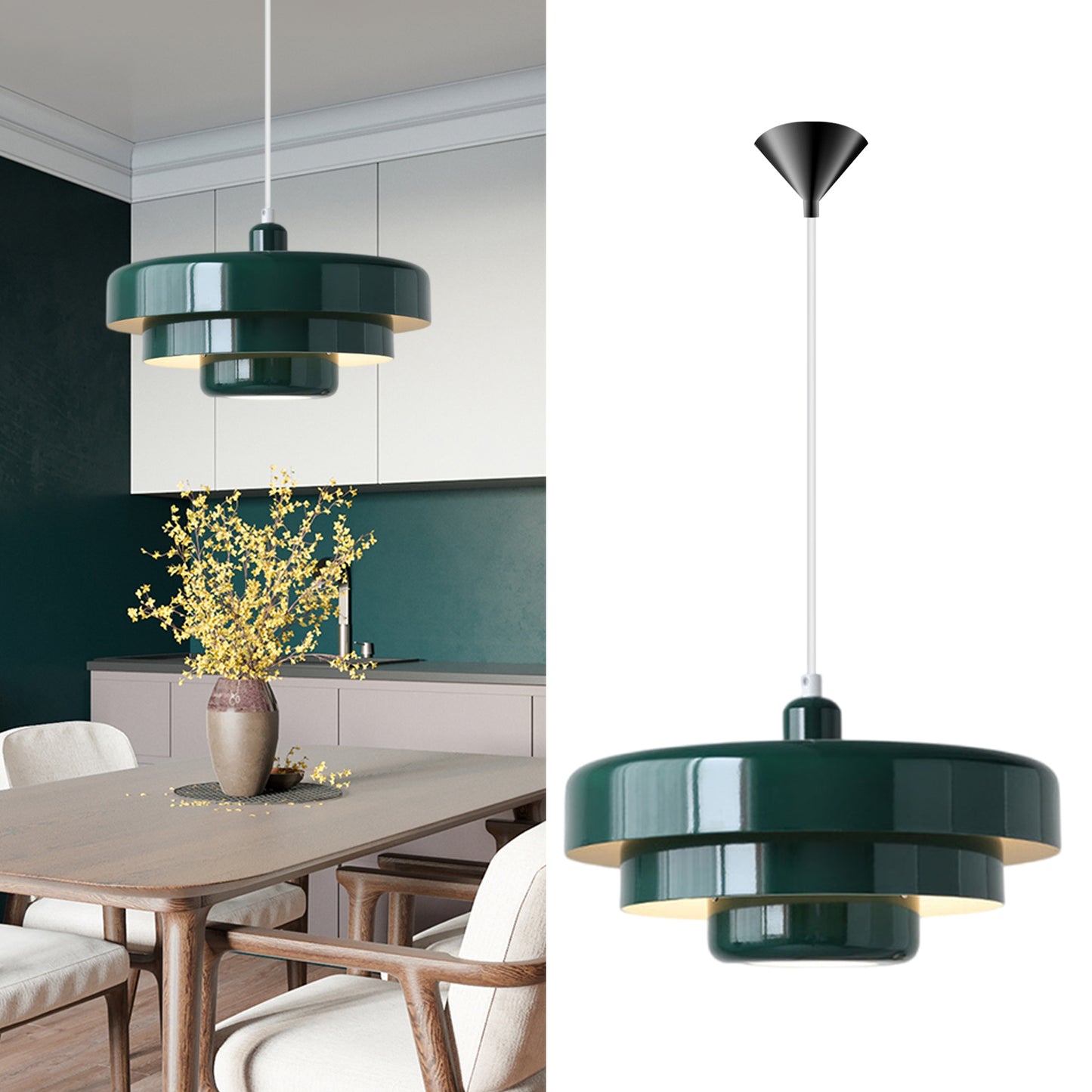 (N) ARTURESTHOME Scandinavian Modern Antique Creative Cafe Lighting Chandelier