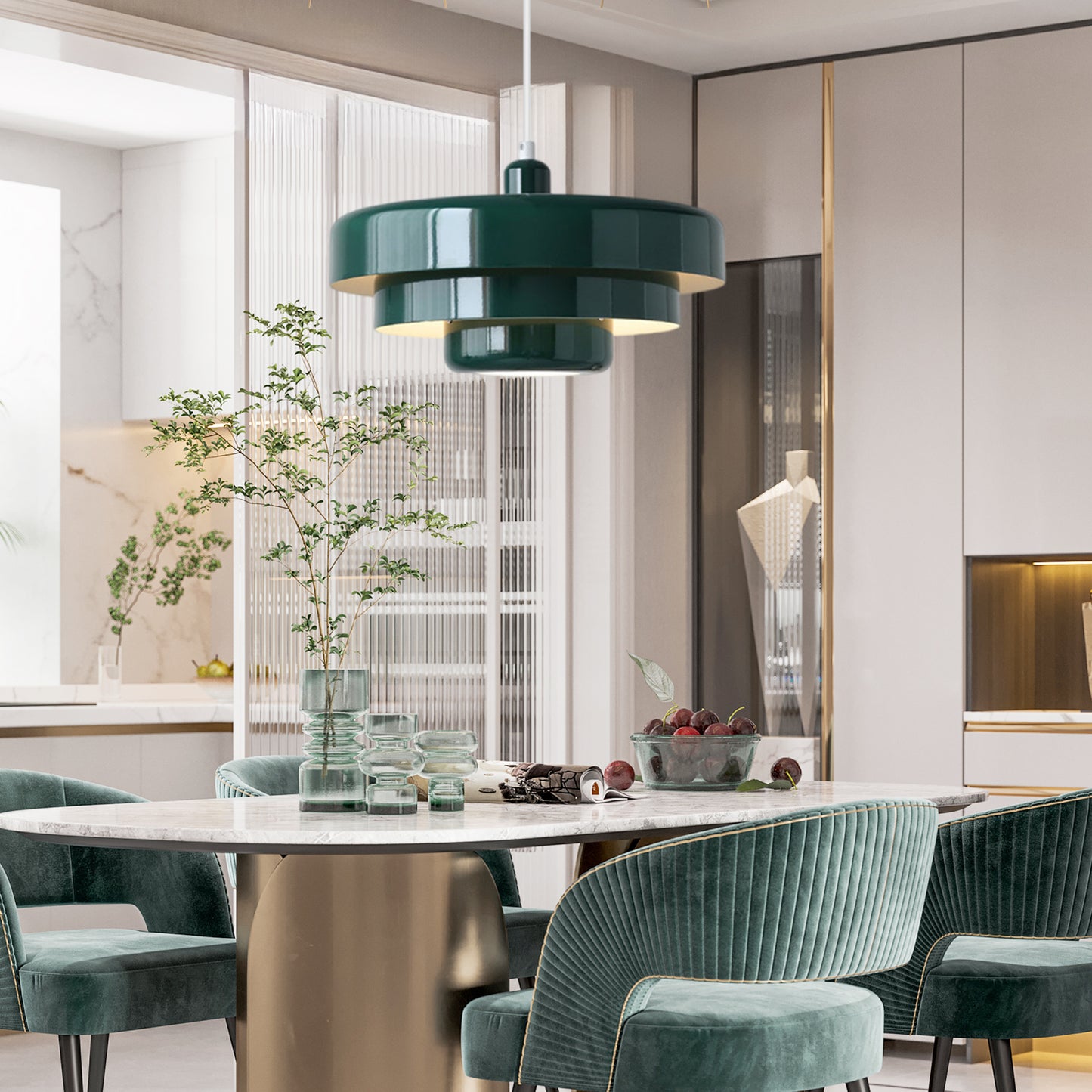 (N) ARTURESTHOME Scandinavian Modern Antique Creative Cafe Lighting Chandelier