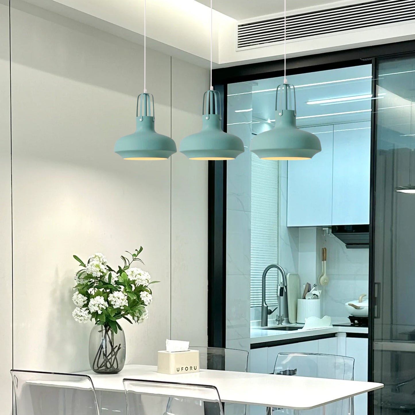 (N) ARTURESTHOME Scandinavian Simple Macaron Decorative Lamp Creative LED Pendant Lights