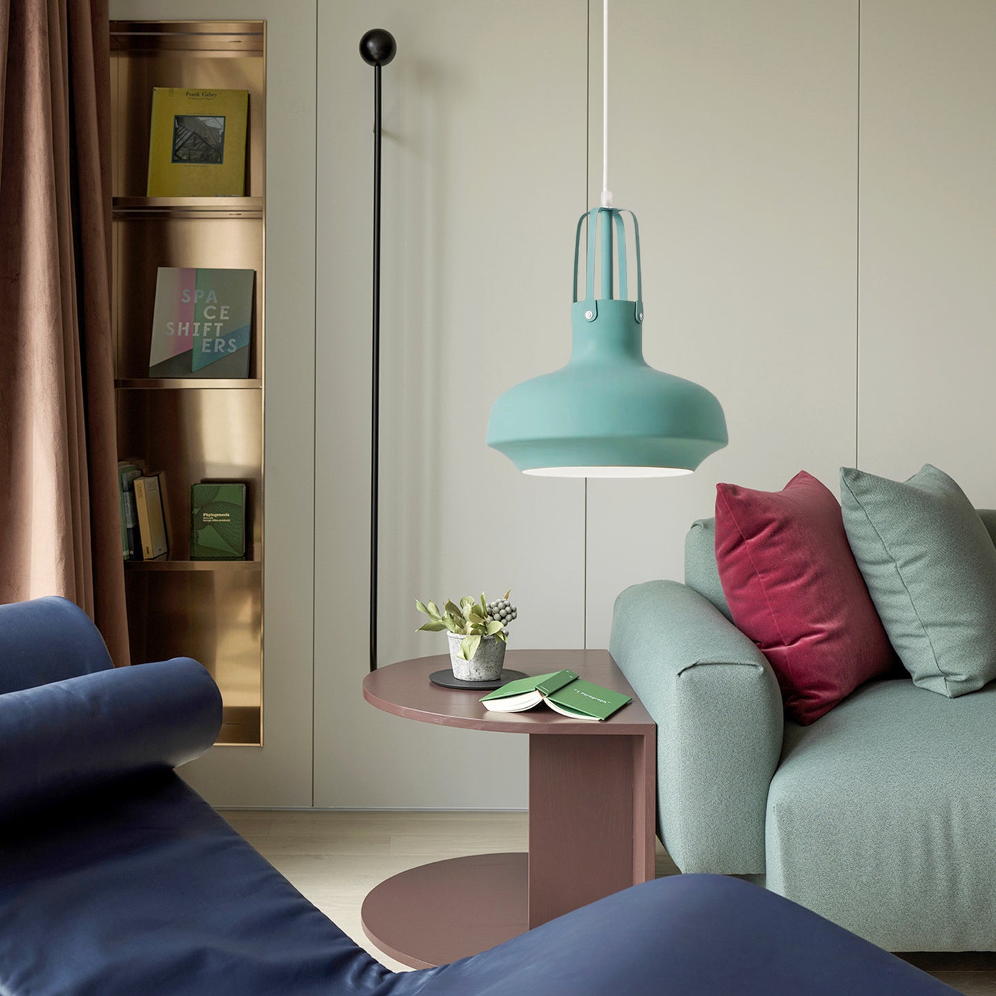 (N) ARTURESTHOME Scandinavian Simple Macaron Decorative Lamp Creative LED Pendant Lights
