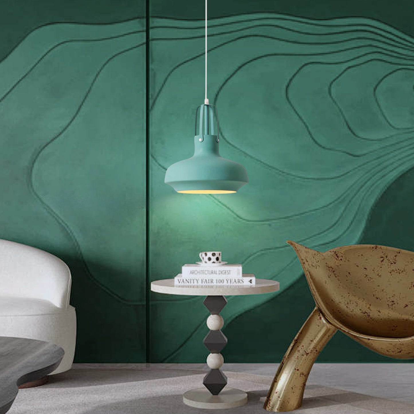 (N) ARTURESTHOME Scandinavian Simple Macaron Decorative Lamp Creative LED Pendant Lights