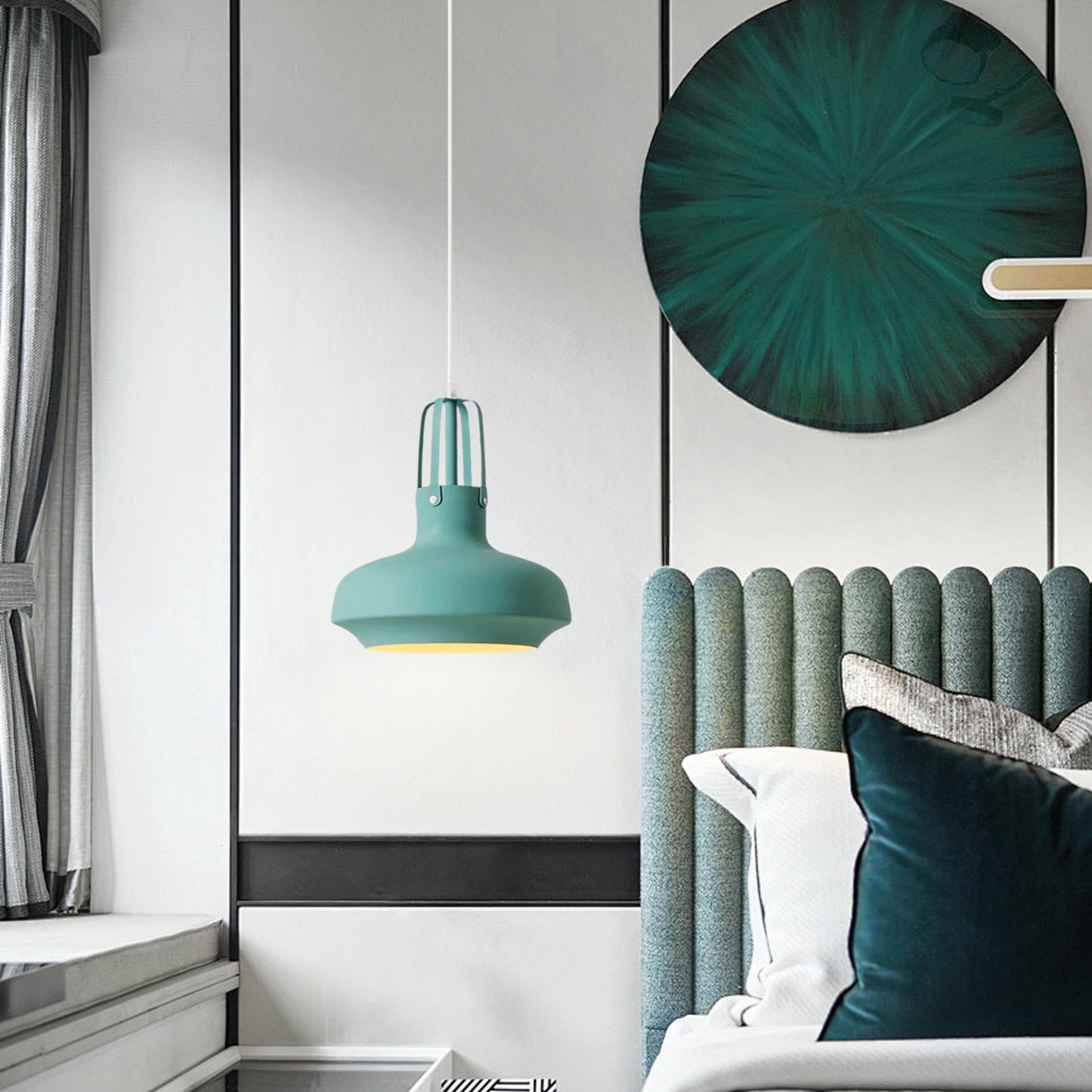 (N) ARTURESTHOME Scandinavian Simple Macaron Decorative Lamp Creative LED Pendant Lights