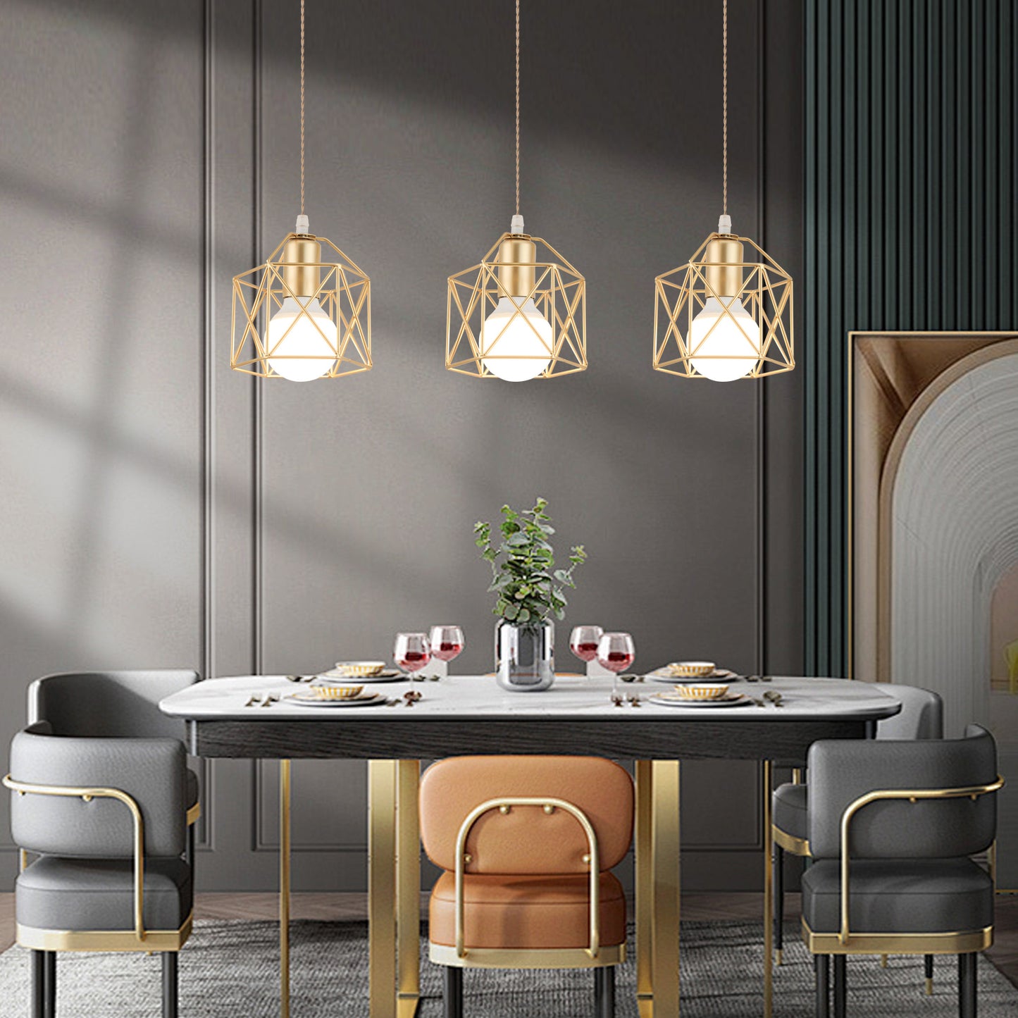 (N) ARTURESTHOME Nordic Modern Iron Home Personalized Decorative Chandelier