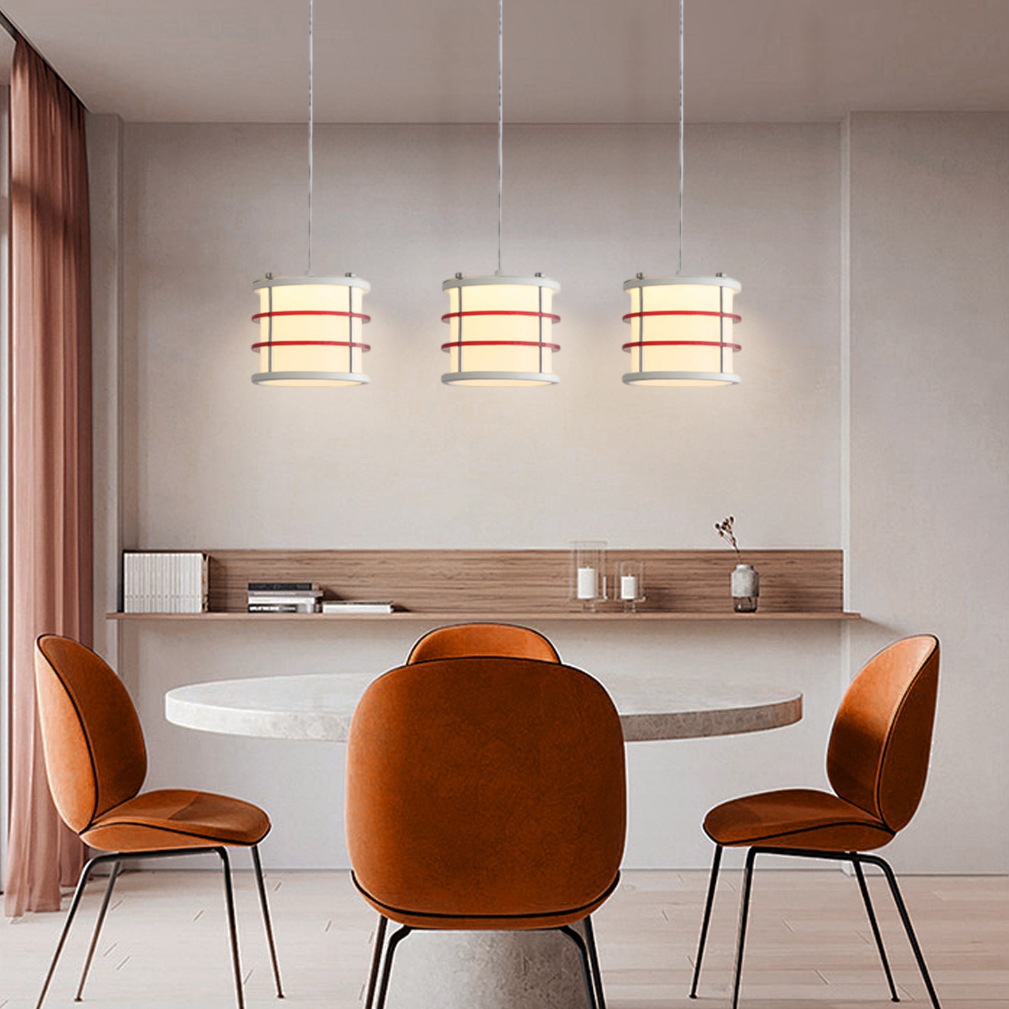 (N) ARTURESTHOME Italian Minimalist Modern Style Bedside Lighting Small Chandelier