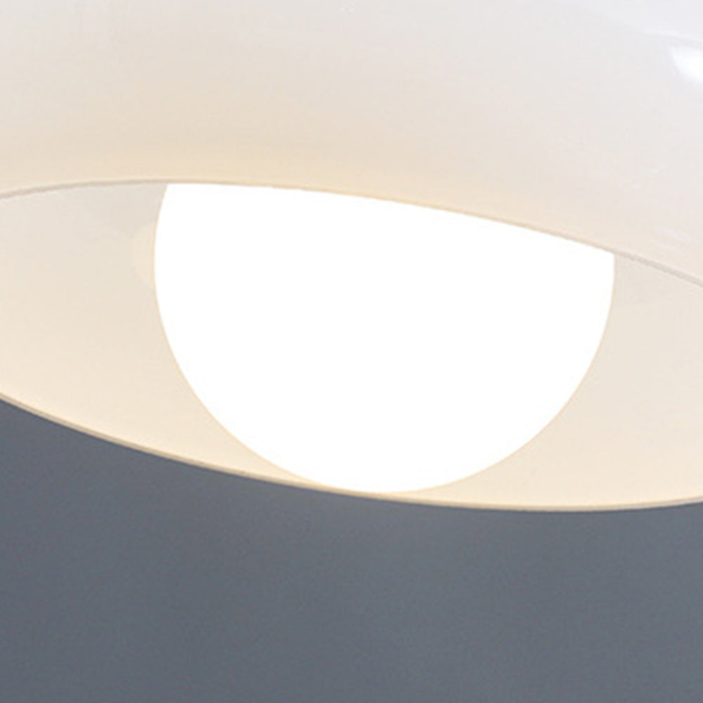 (Q) Modern Minimalist Style Bowl Shaped Lampshade Glass Pendant Light, Suitable For Bedrooms, Living Rooms, Kitchens, And Islands.