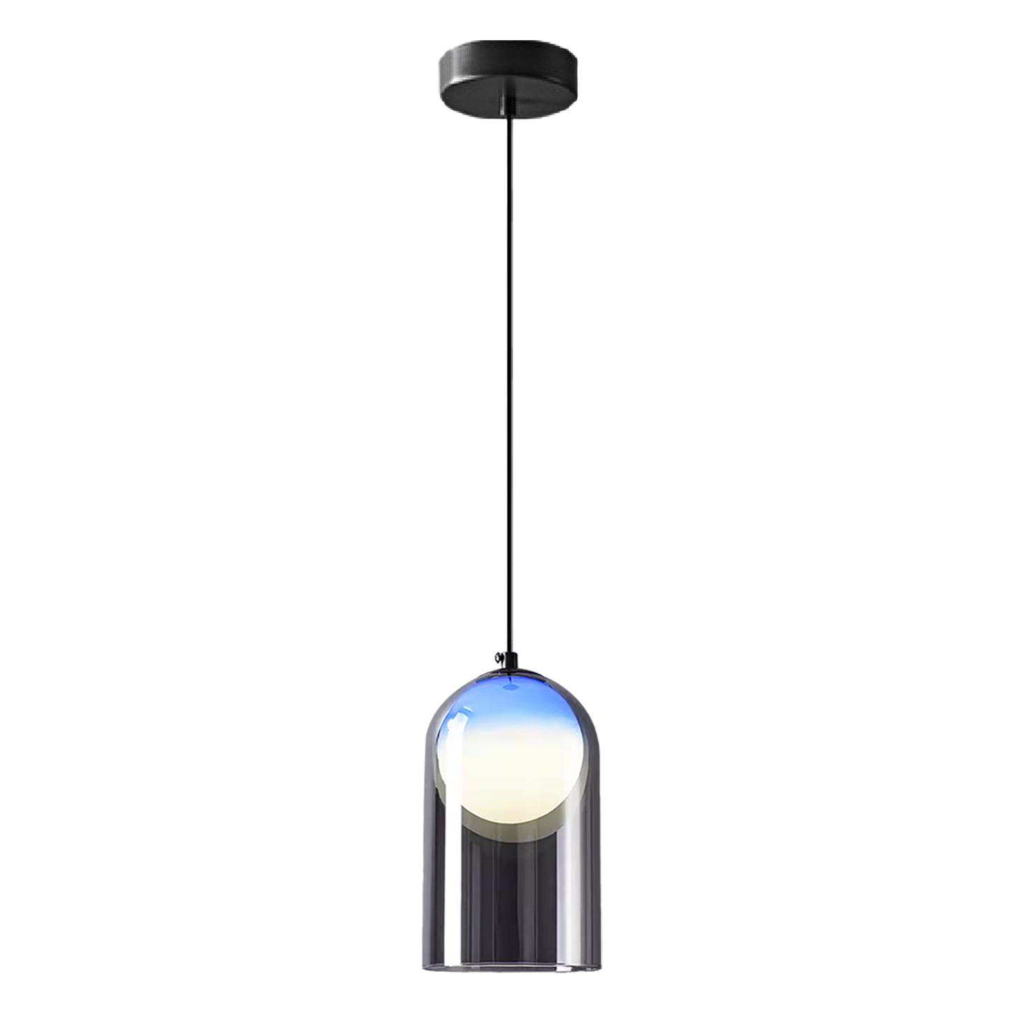 (X)Italian Minimalist Pendant Light -Glass Ceiling Lamp for Bedroom, Dining Room, Entryway Style F