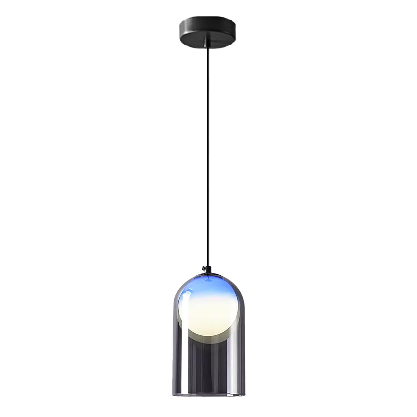 (X)Italian Minimalist Pendant Light -Glass Ceiling Lamp for Bedroom, Dining Room, Entryway Style F